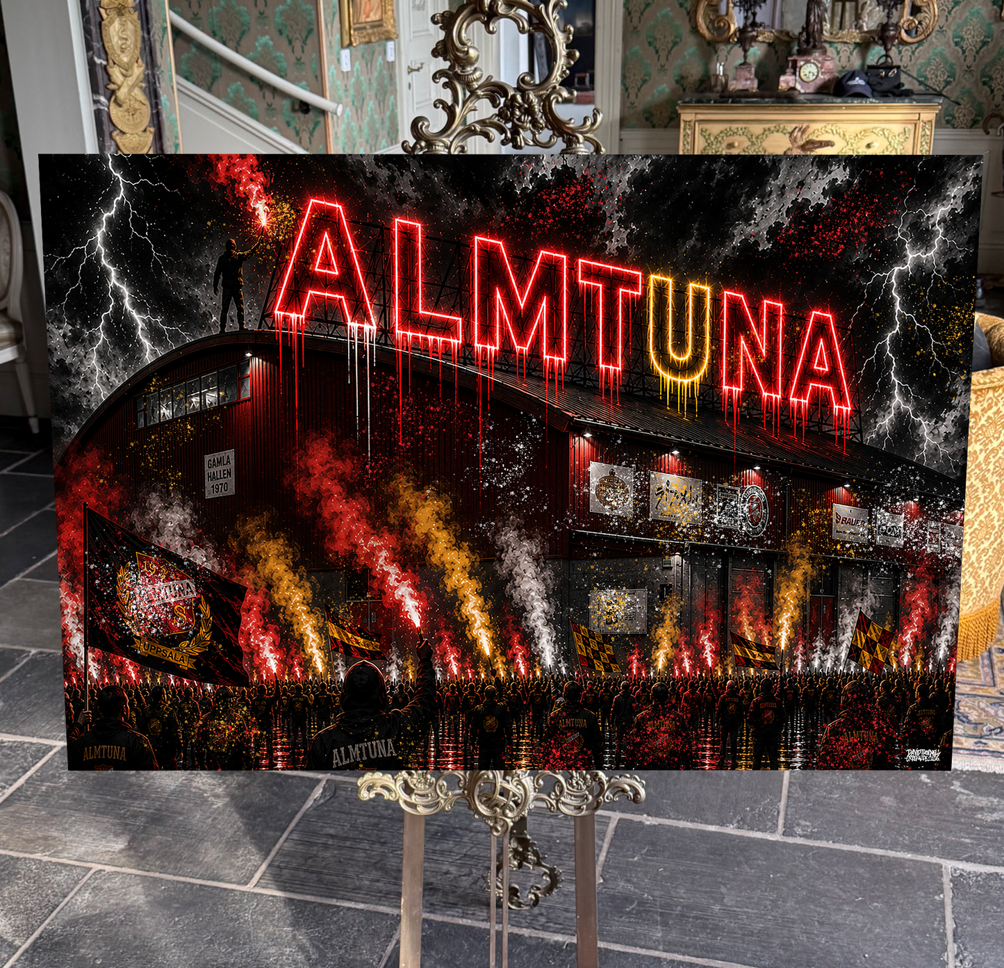 Almtuna Arena Canvas