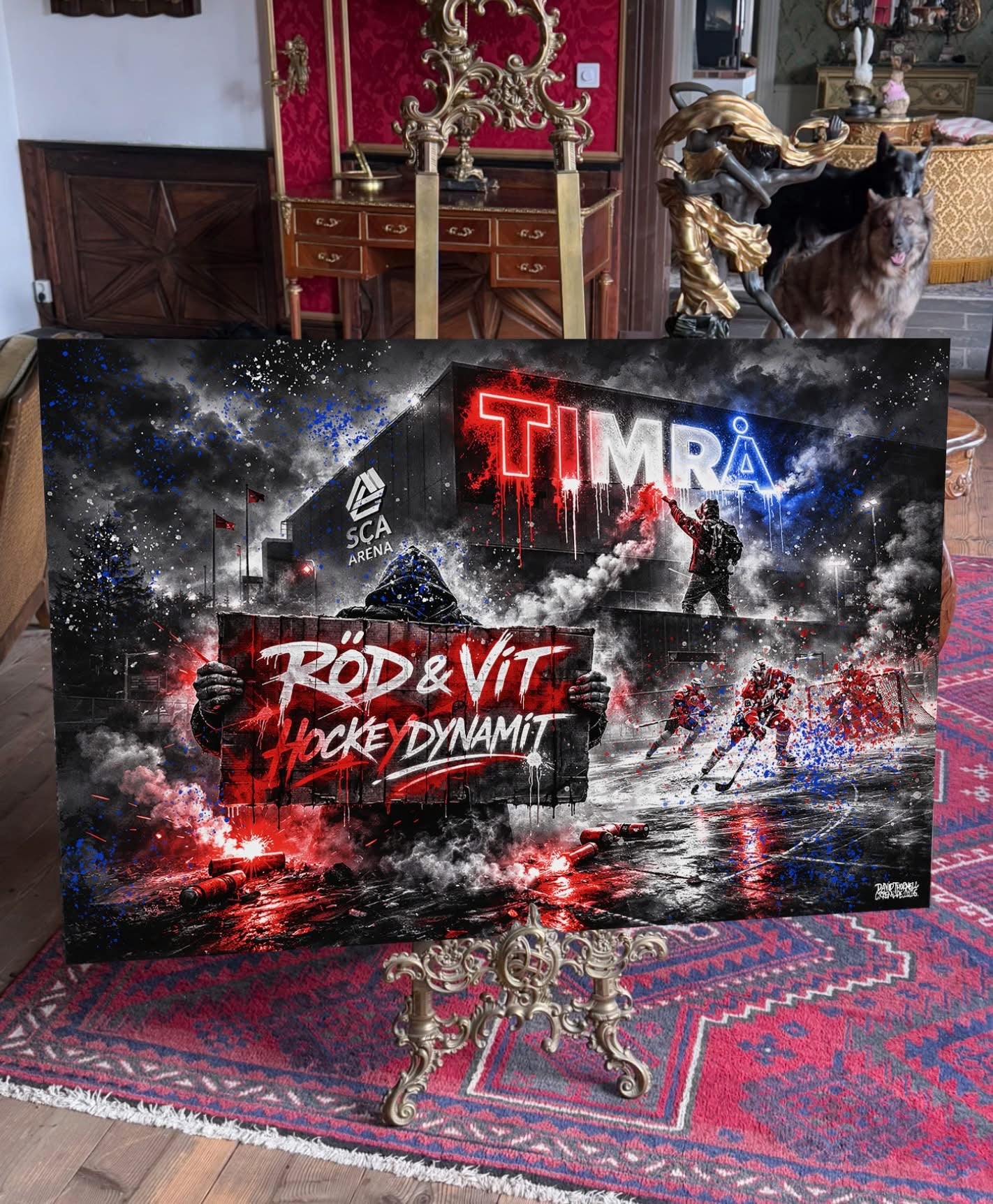 Timrå canvastavla 80x120cm