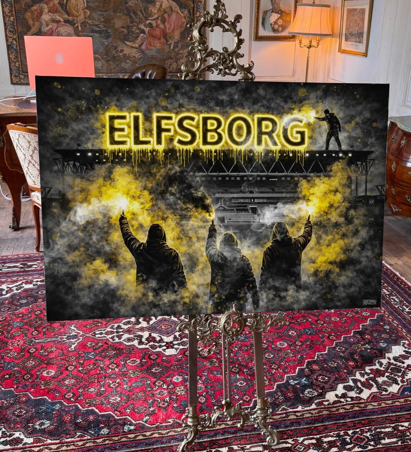 Elfsborg canvastavla 80x120cm