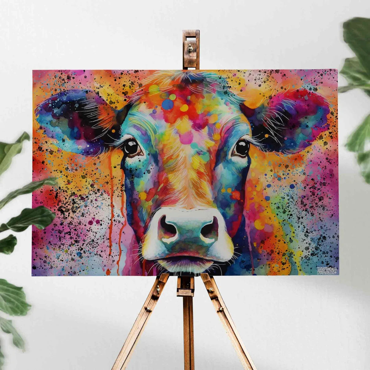 Kossa Färgglad Canvas
