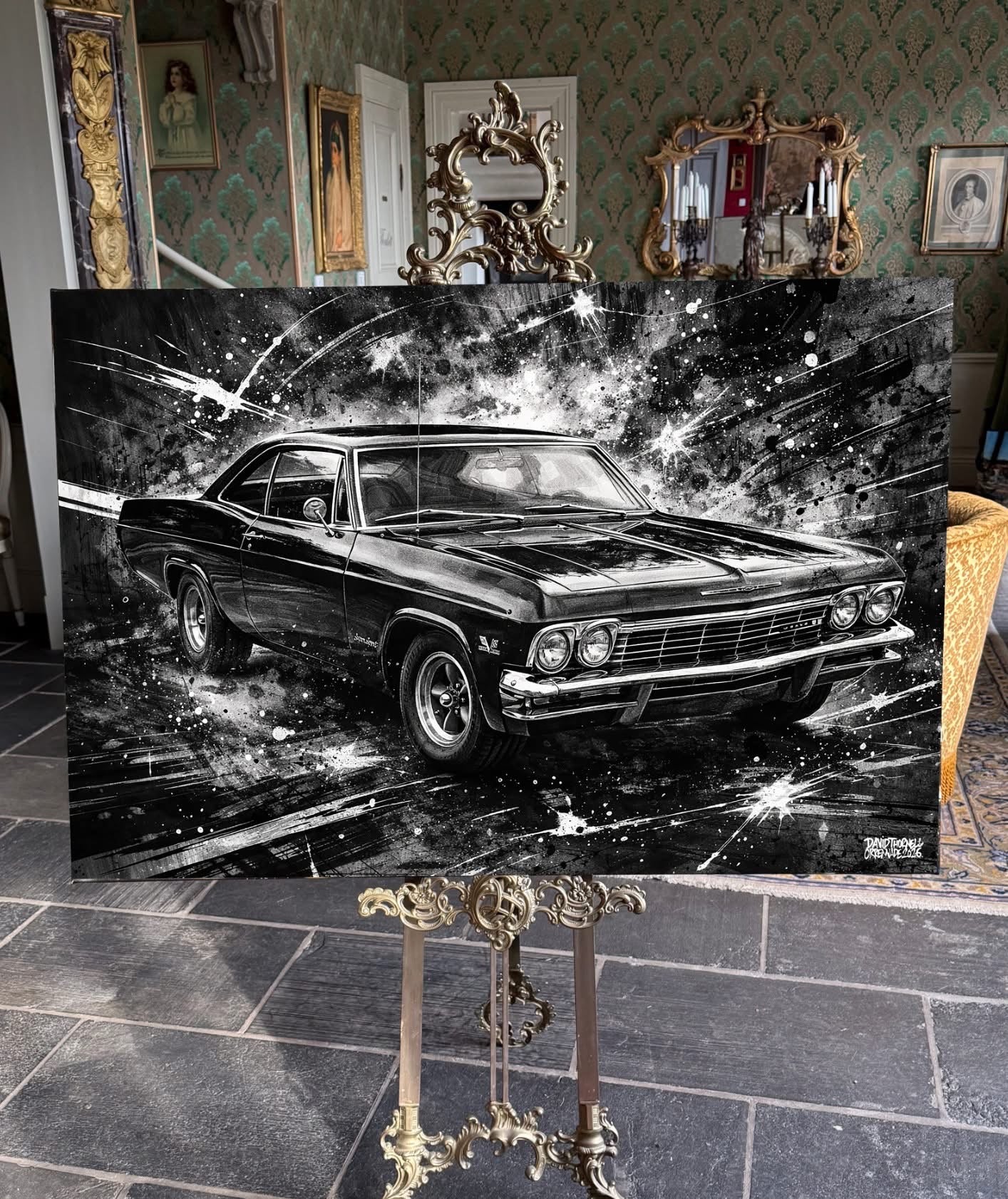 Impala Canvastavla 80x120cm