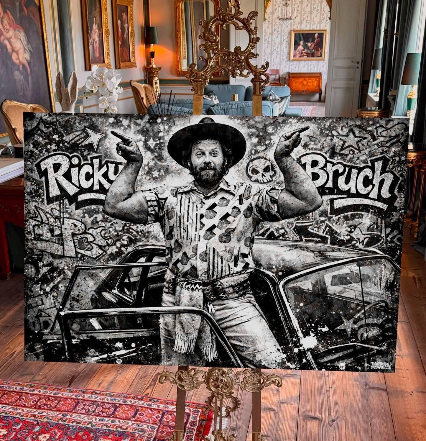 Ricky Bruch Canvastavla 80x120cm
