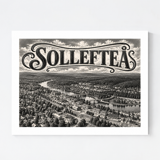 Sollefteå Nostalgi Poster