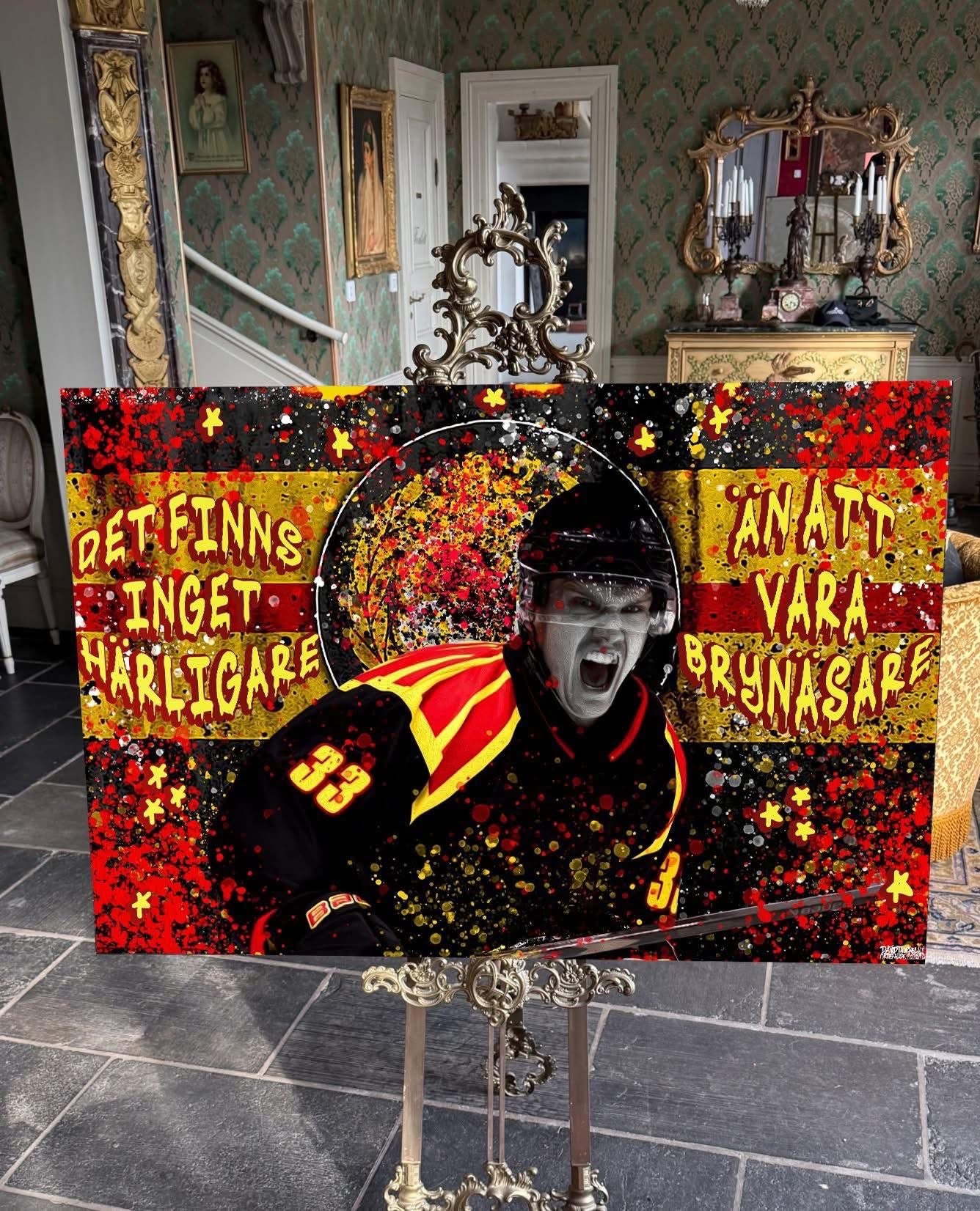Brynäs canvastavla 80x120cm