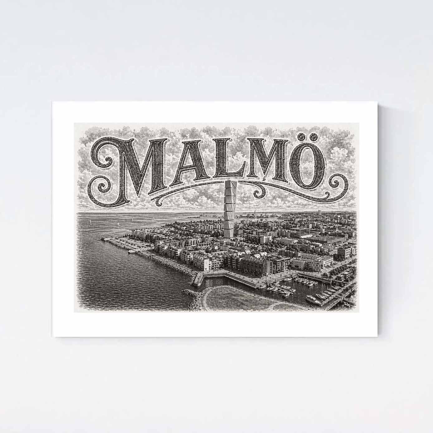 Malmö Nostalgi Poster