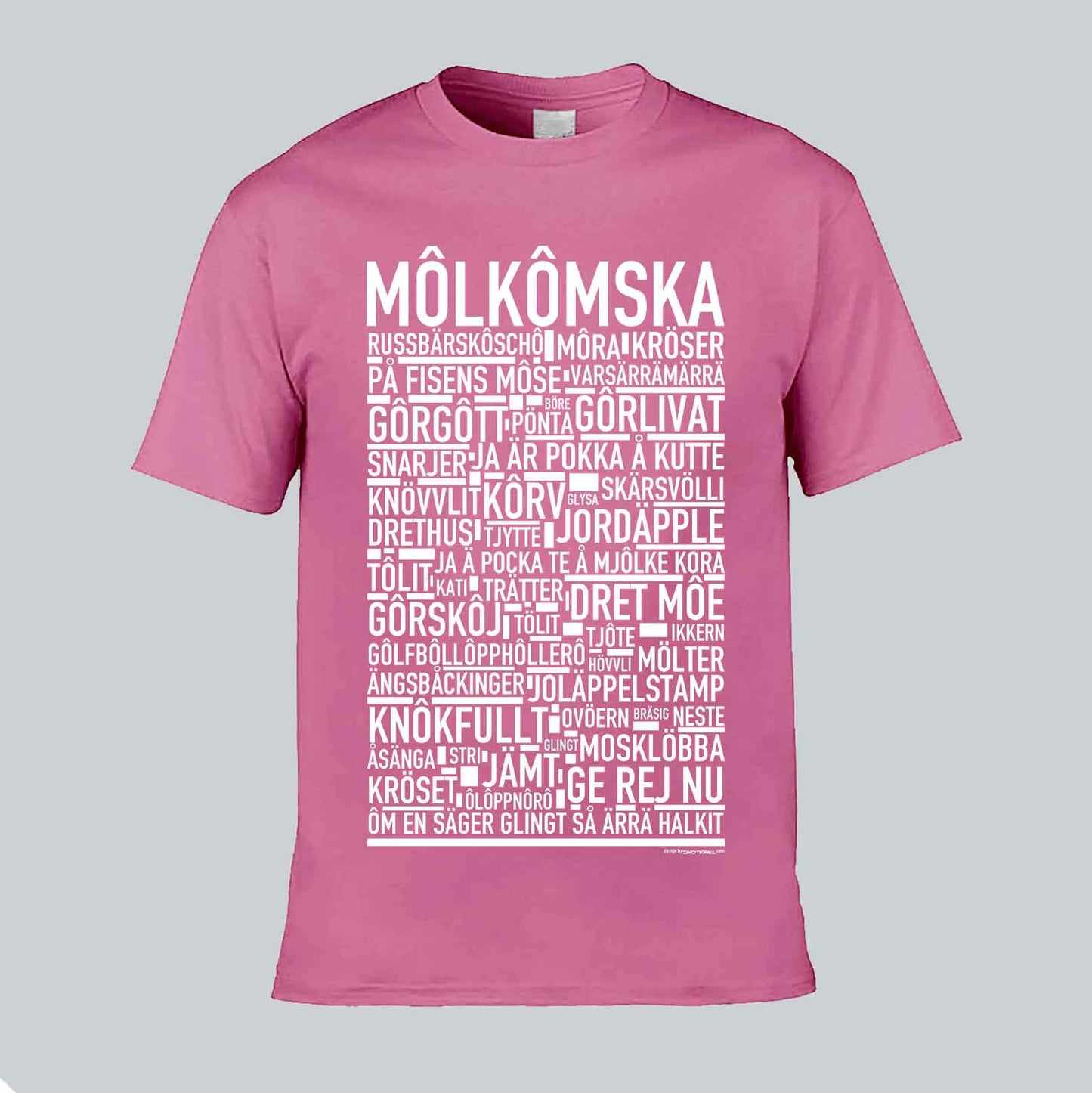 Môlkômska Dialekt Text T-shirt
