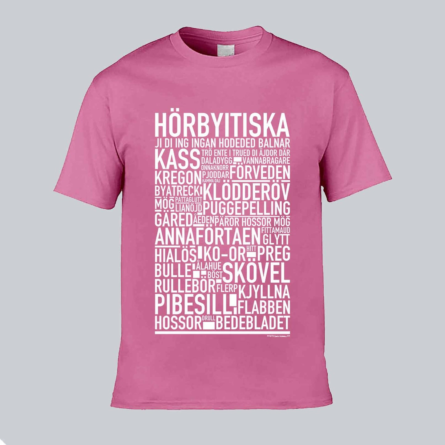 Hörbyitiska Dialekt Text T-shirt