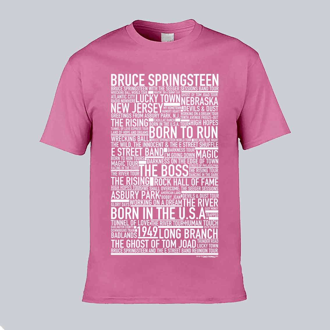 Bruce Springsteen Text T-shirt