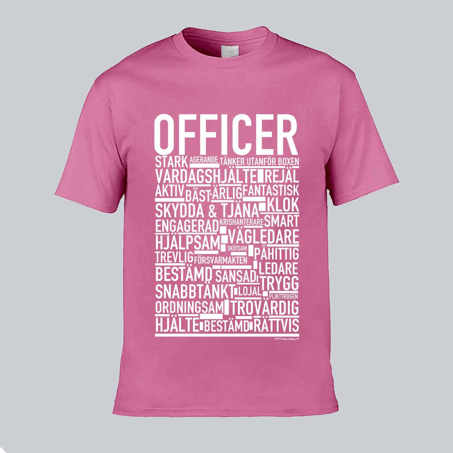 Officer Text T-shirt