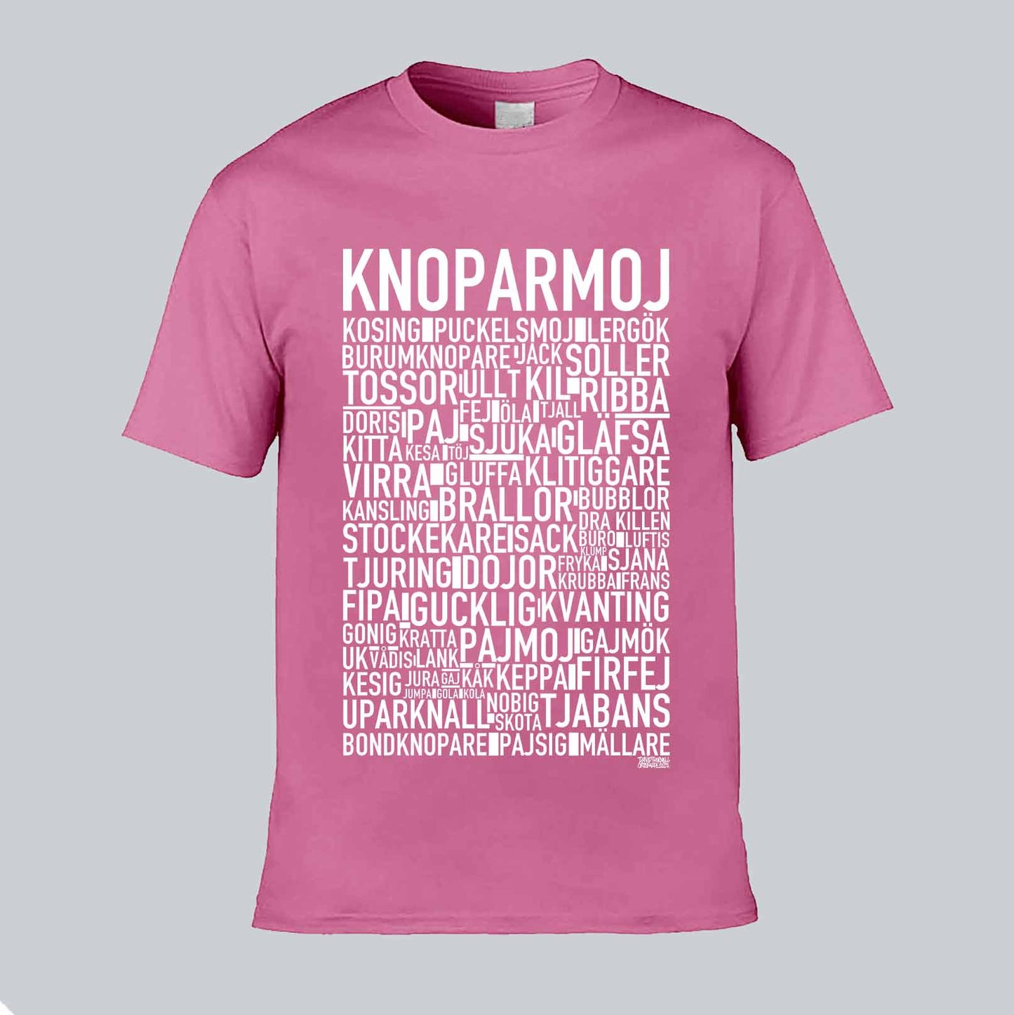 Knoparmoj Dialekt Text T-shirt