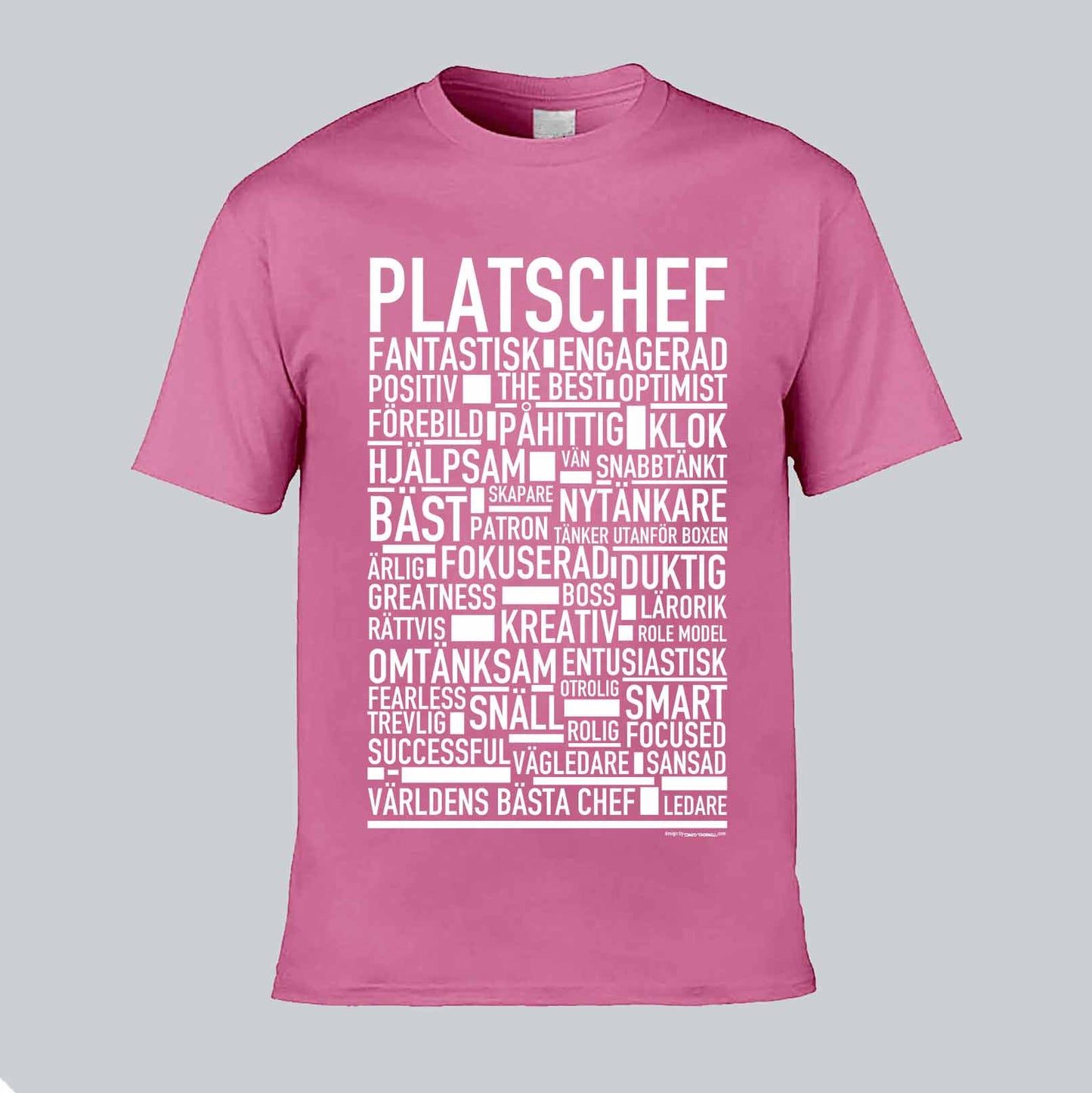 Platschef Text T-shirt