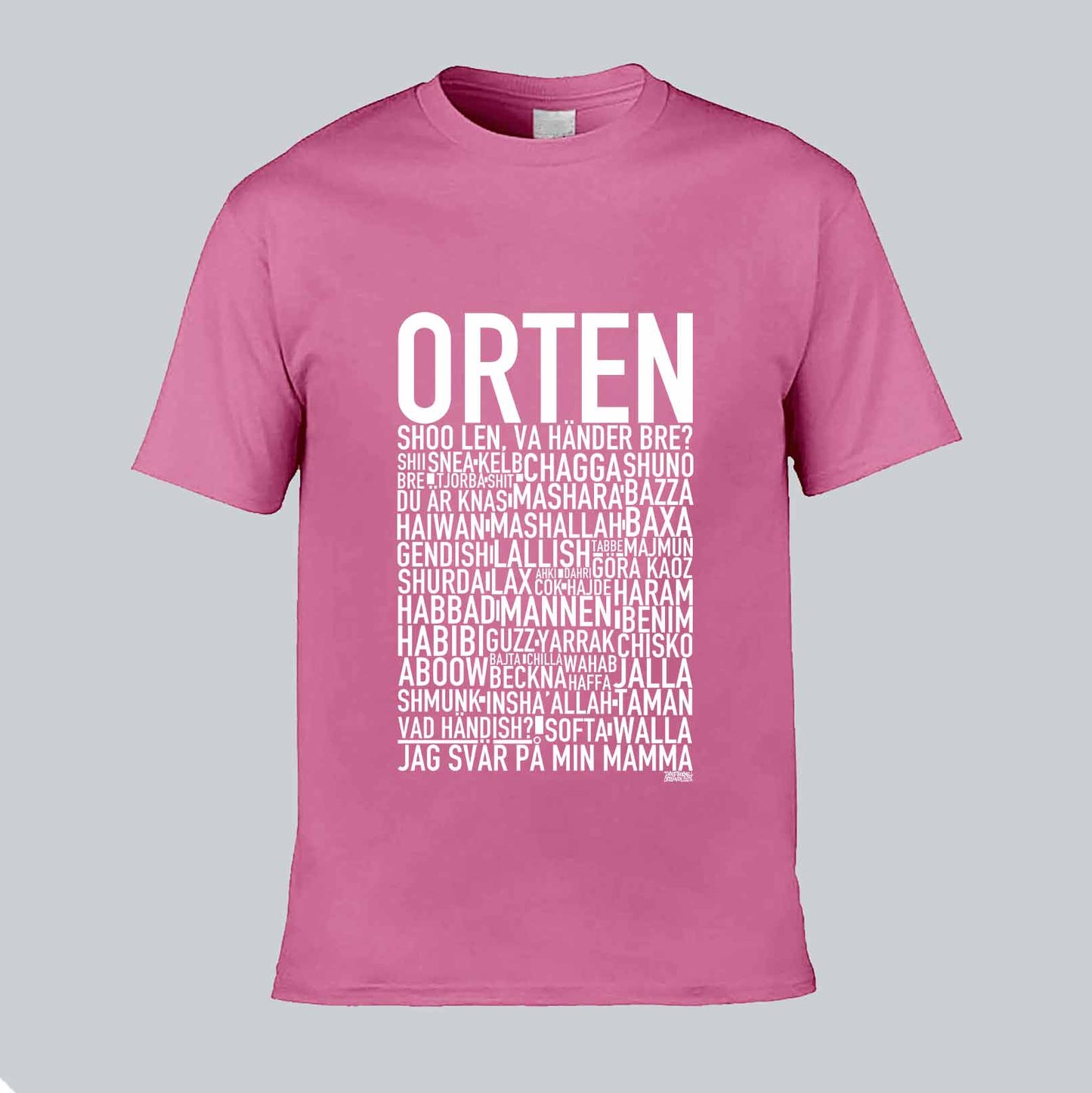 Orten Dialekt Text T-shirt