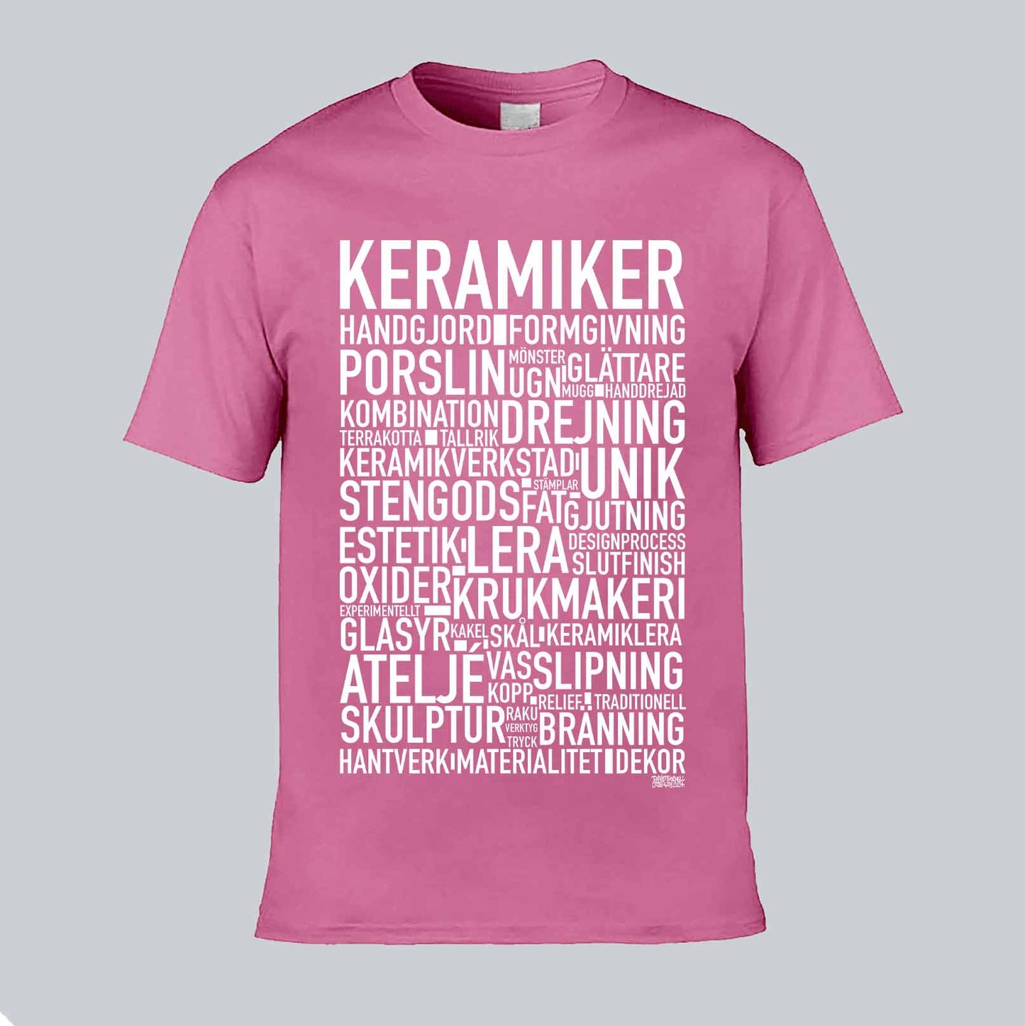 Keramiker Text T-shirt