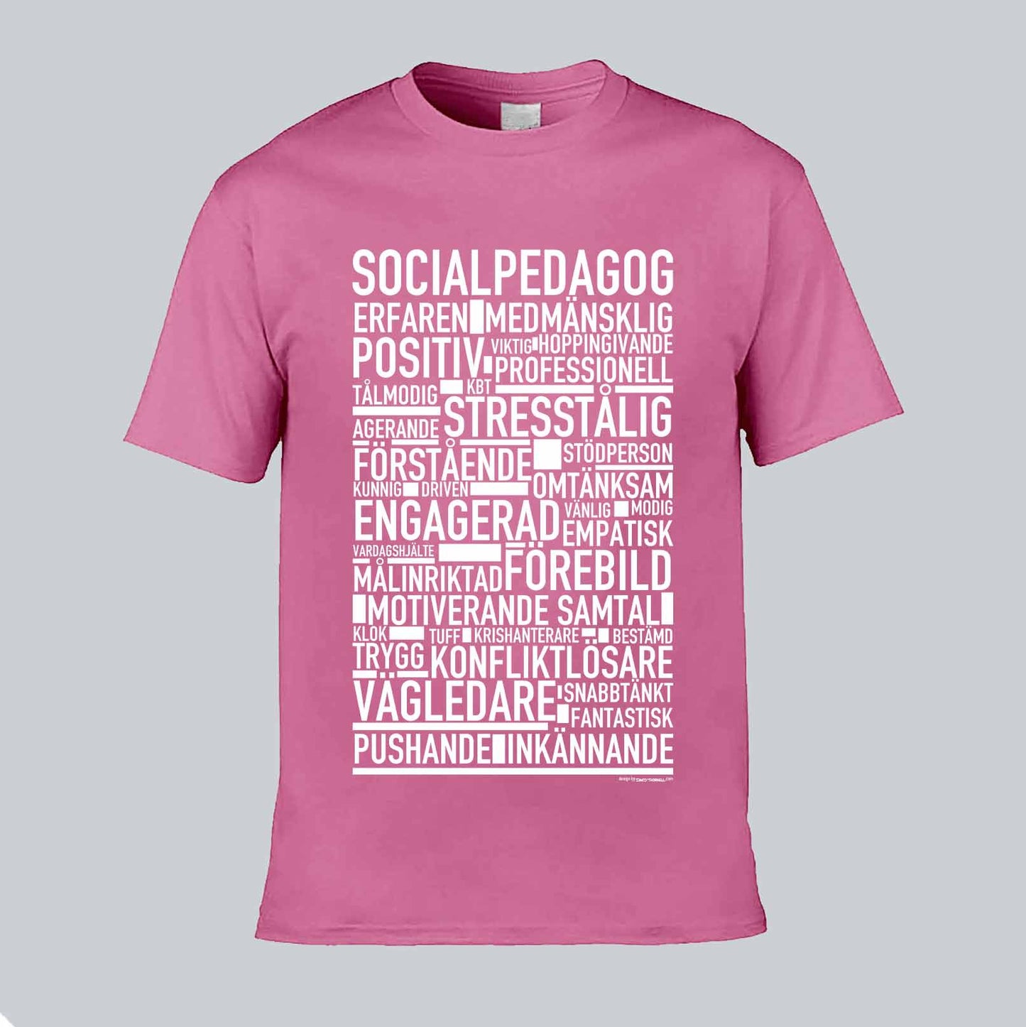 Socialpedagog Text T-shirt