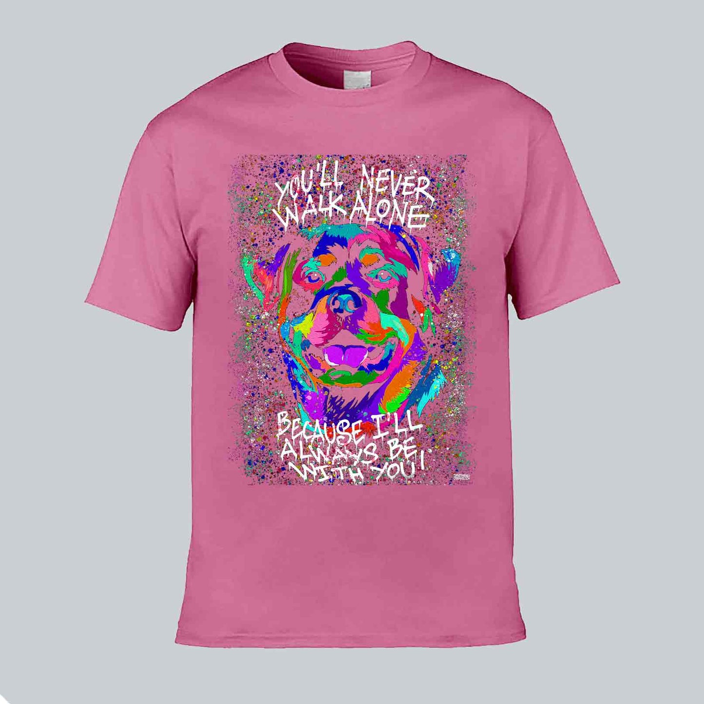 Rottweiler Walk Alone T-shirt