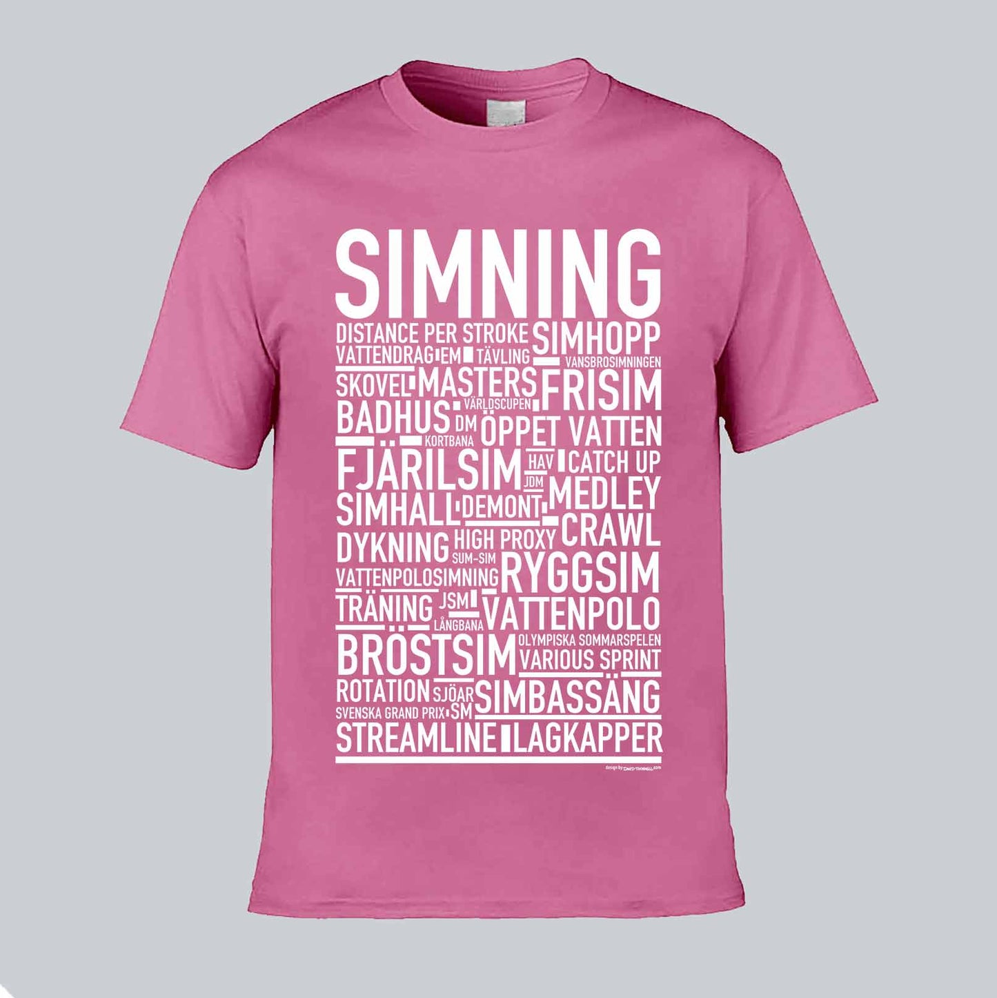 Simning Text T-shirt