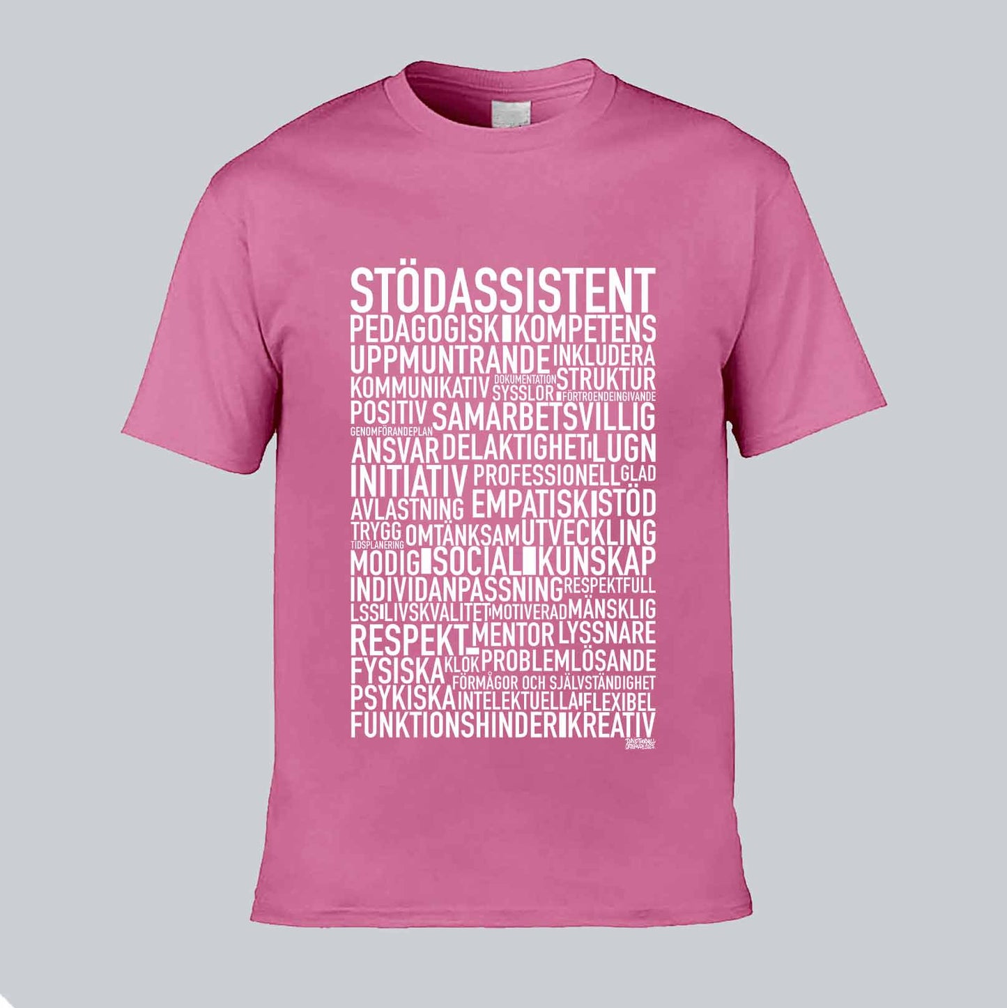 Stödassistent 2025 Text T-shirt