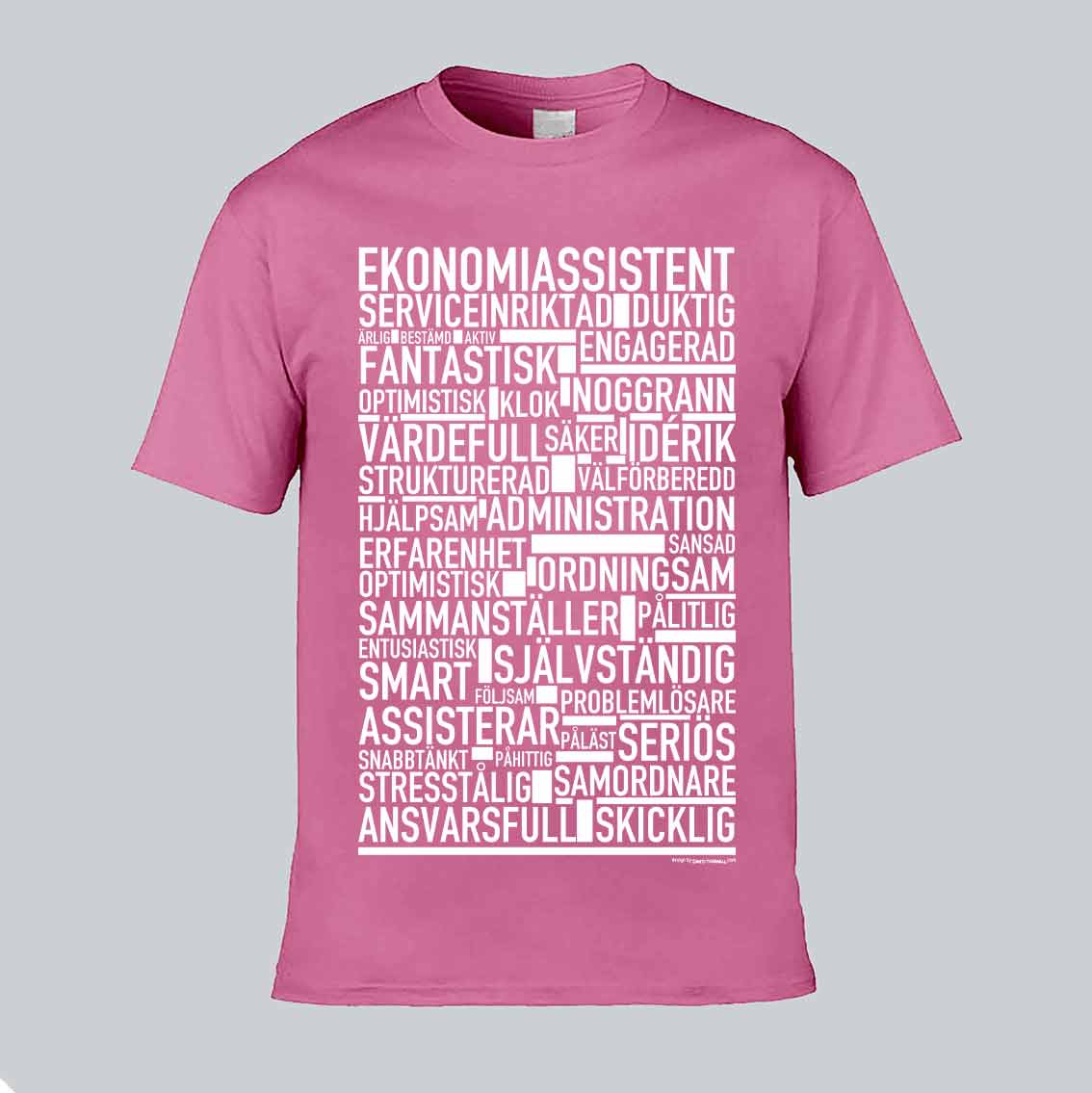 Ekonomiassistent Text T-shirt