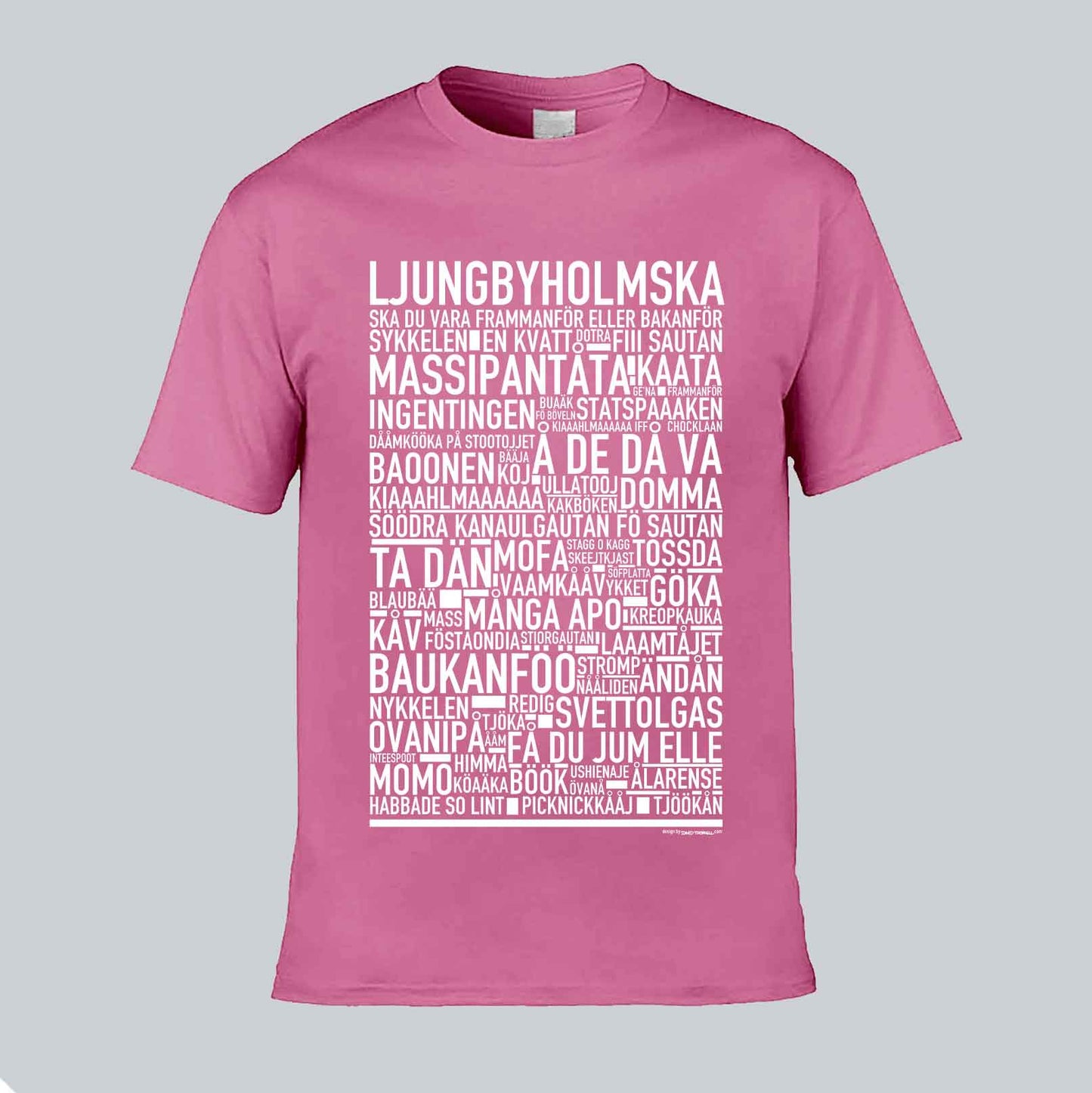Ljungbyholmska Dialekt Text T-shirt