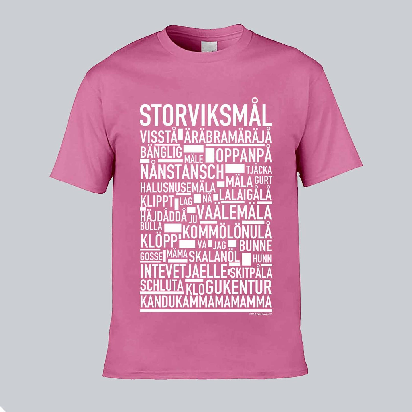 Storviksmål Dialekt Text T-shirt