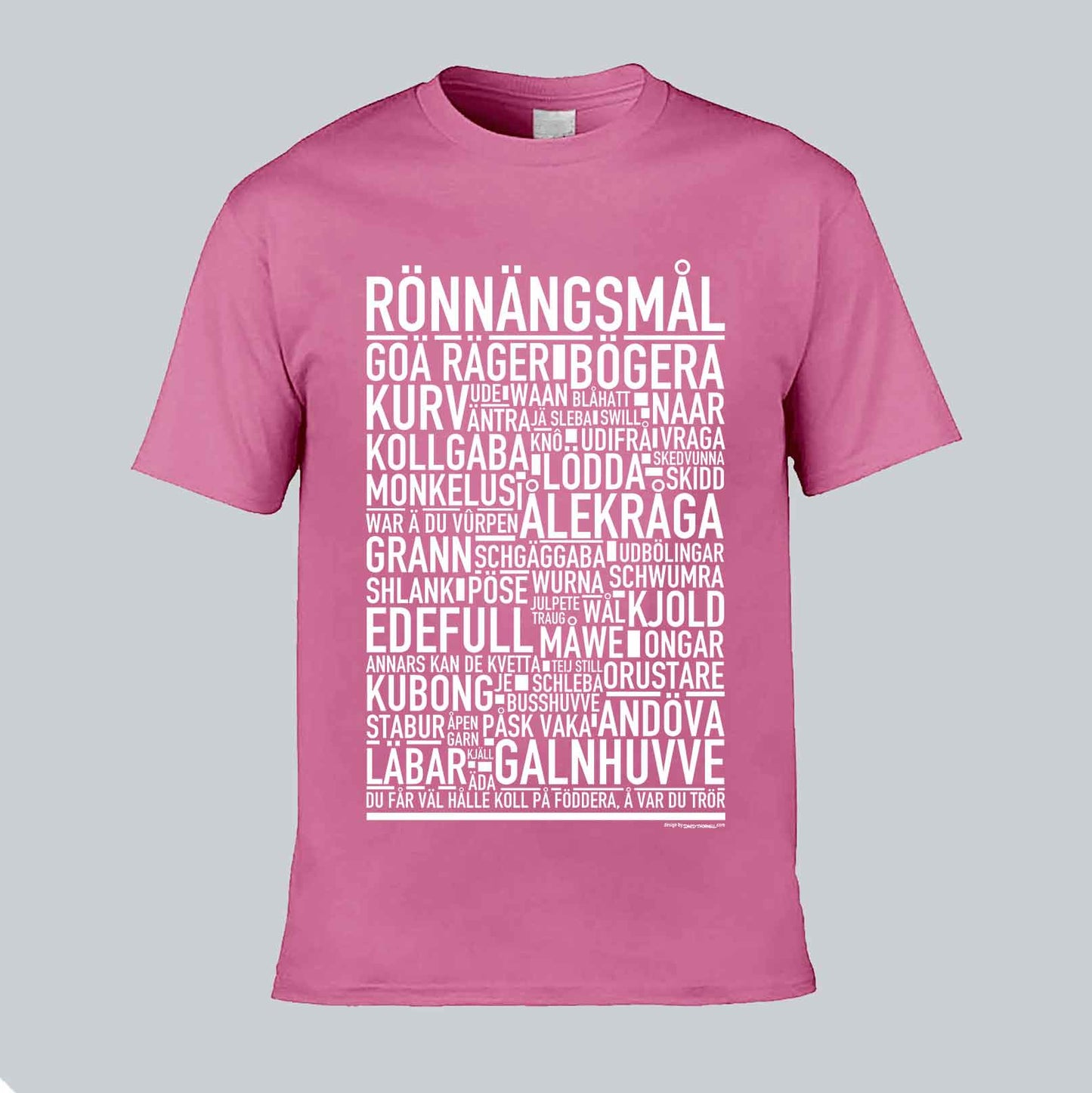 Rönnängsmål Dialekt Text T-shirt
