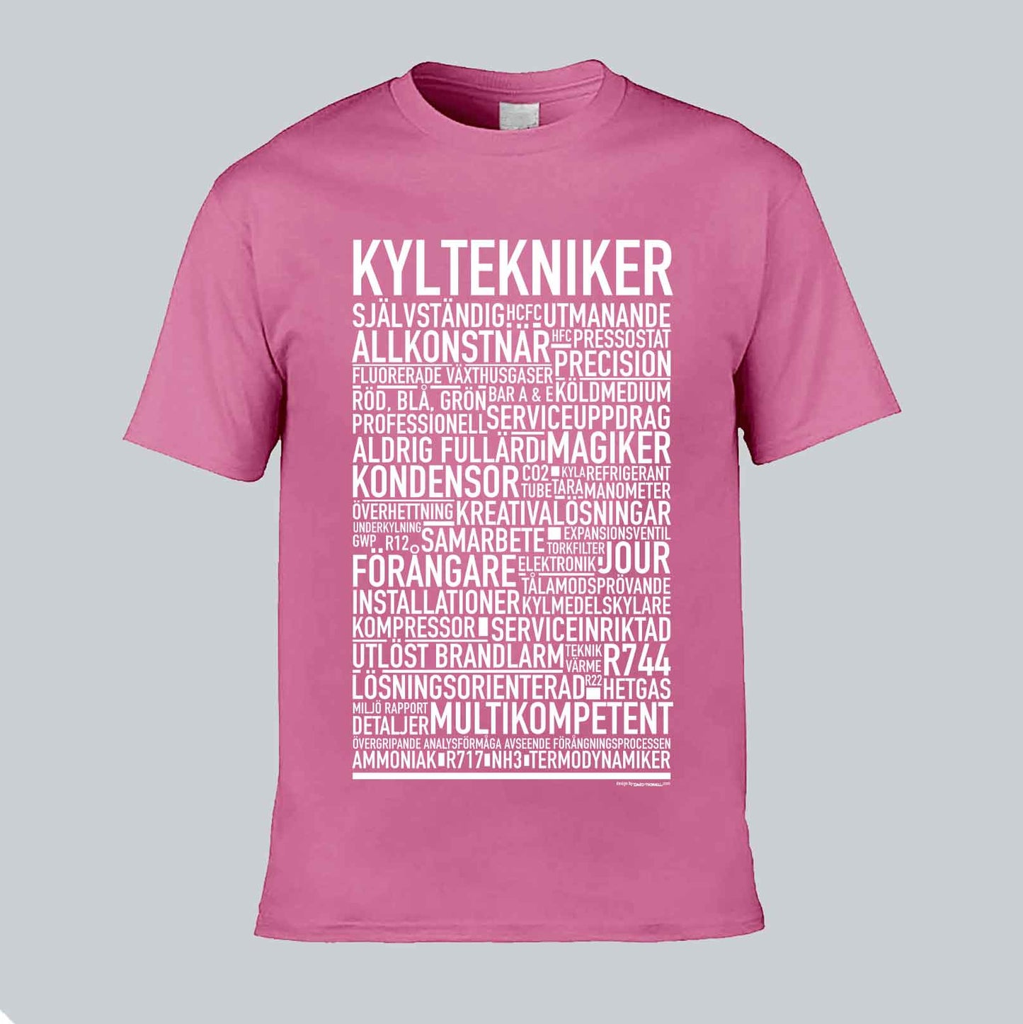 Kyltekniker Text T-shirt