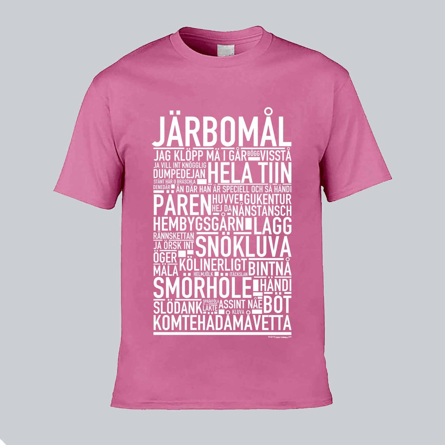 Järbomål Dialekt Text T-shirt