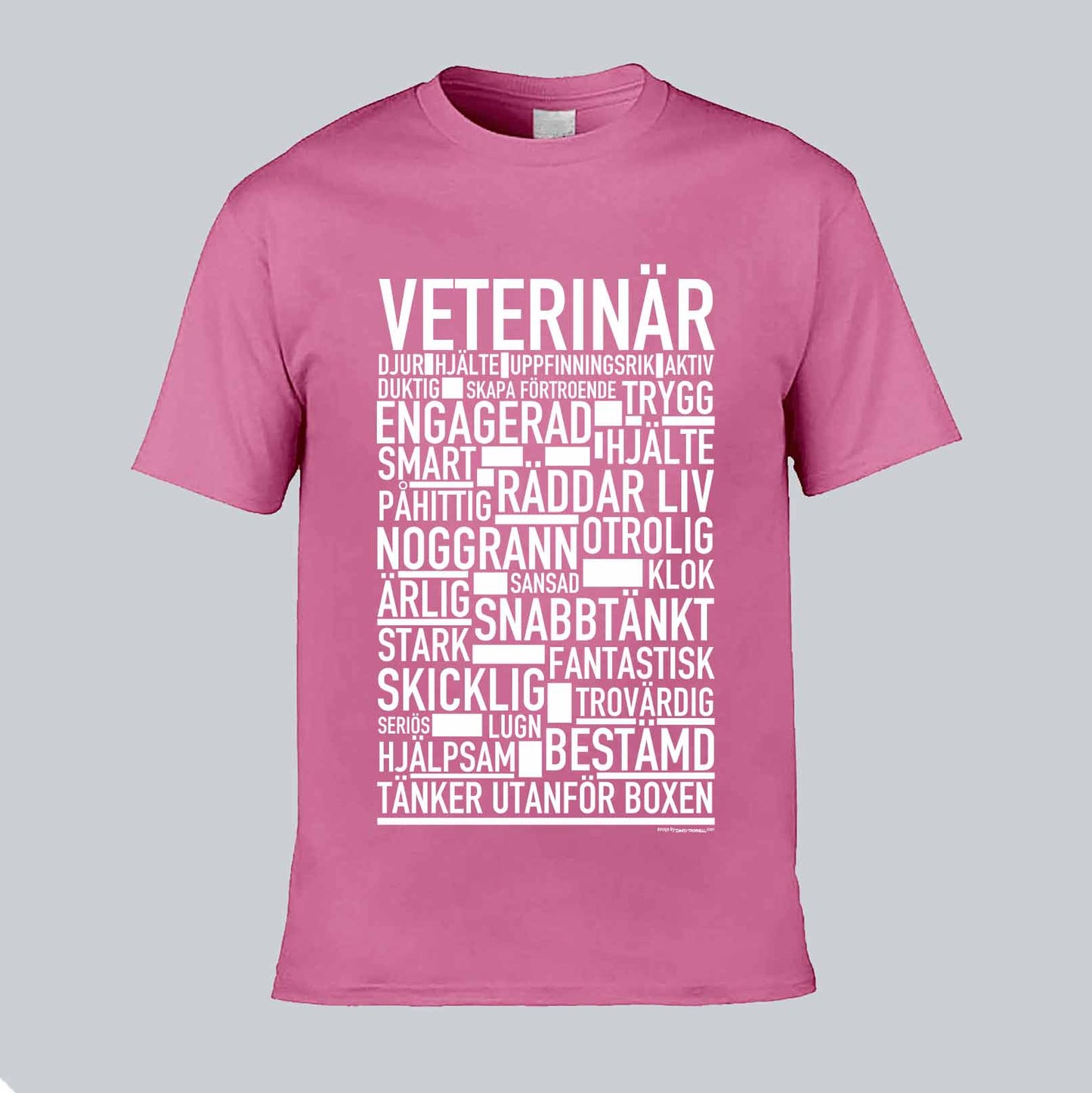 Veterinär Text T-shirt