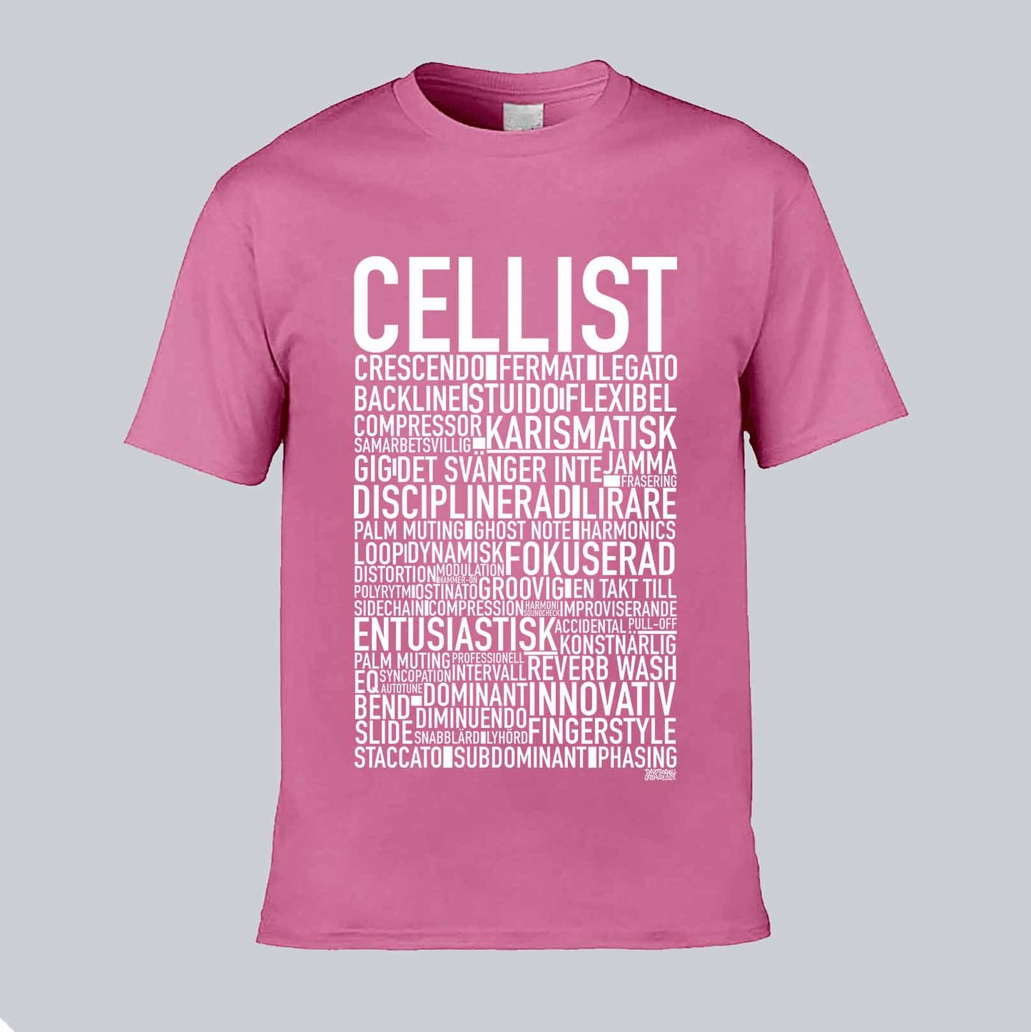 Cellist Text T-shirt