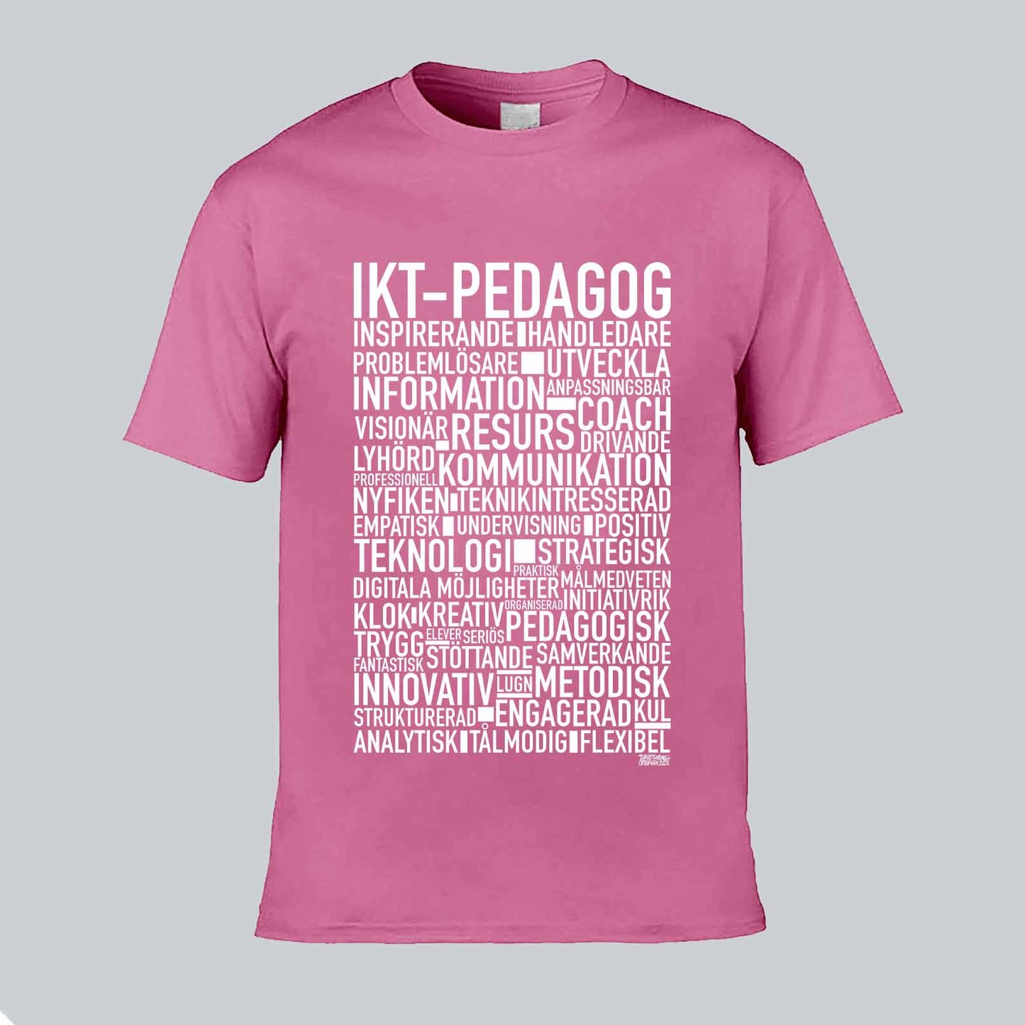 IKT-Pedagog Text T-shirt