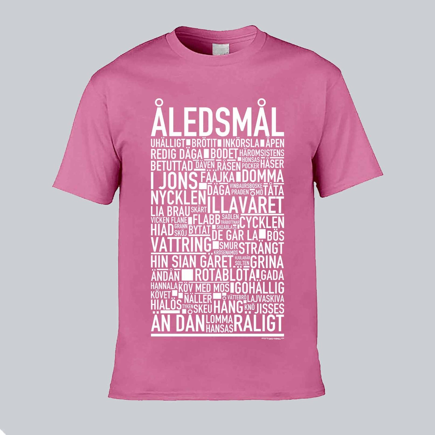 Åledsmål Dialekt Text T-shirt