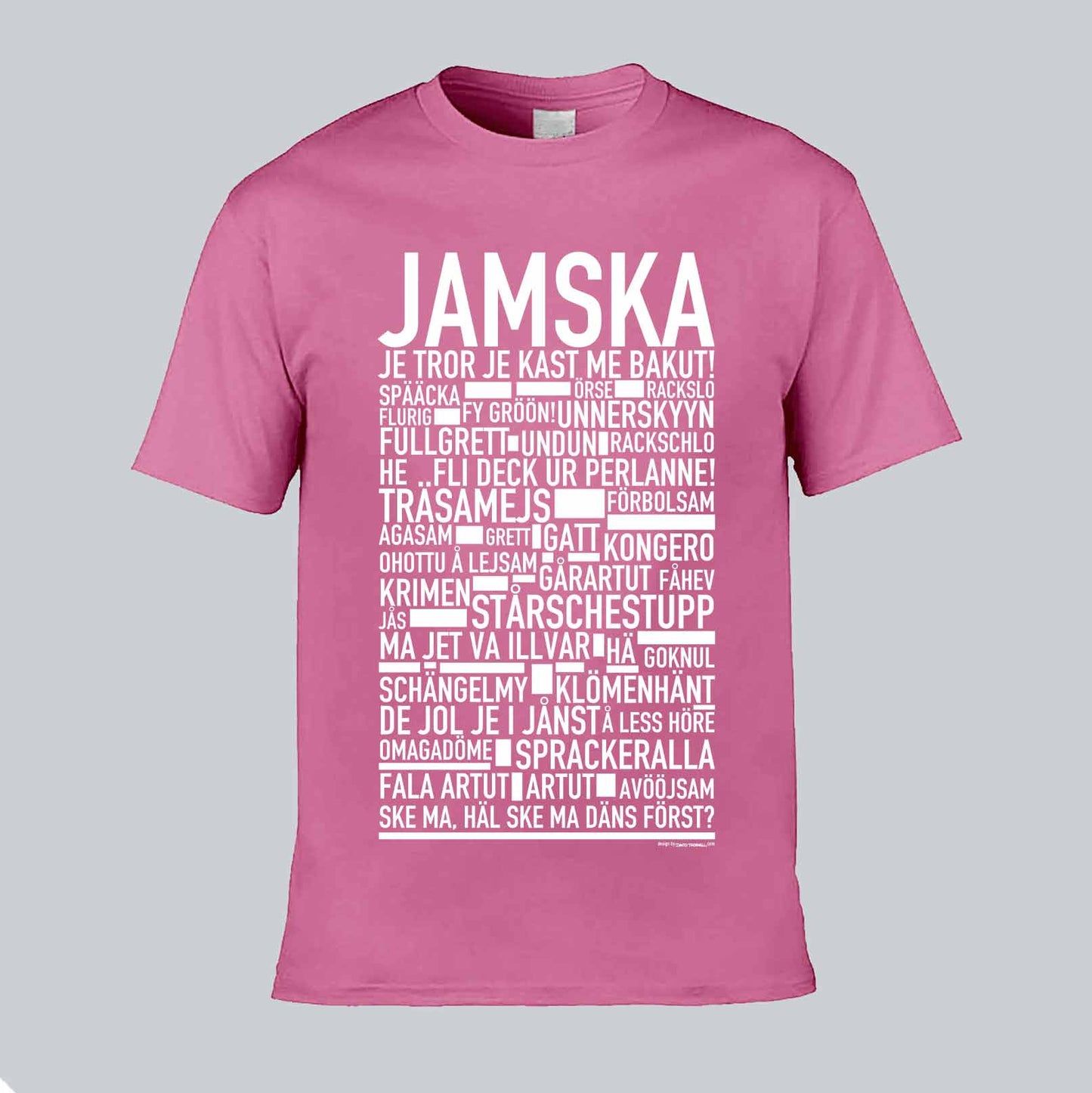 Jamska Dialekt Text T-shirt