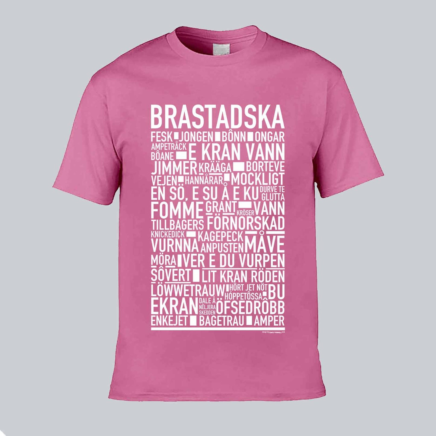 Brastadska Dialekt Text T-shirt