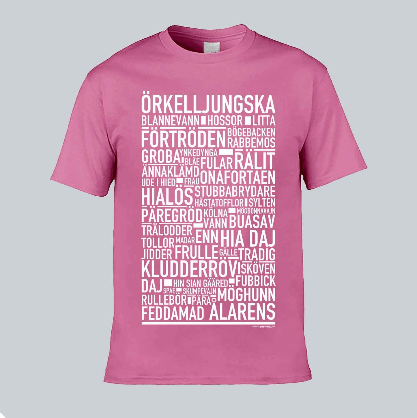 Örkelljungska Dialekt Text T-shirt