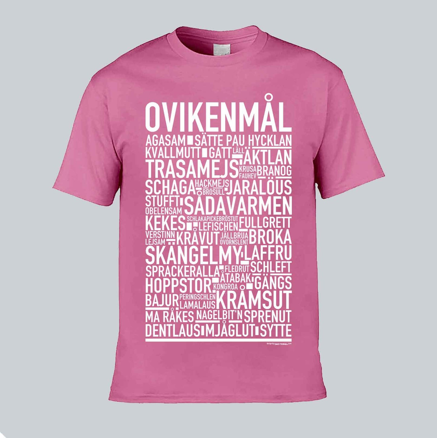 Ovikenmål Dialekt Text T-shirt