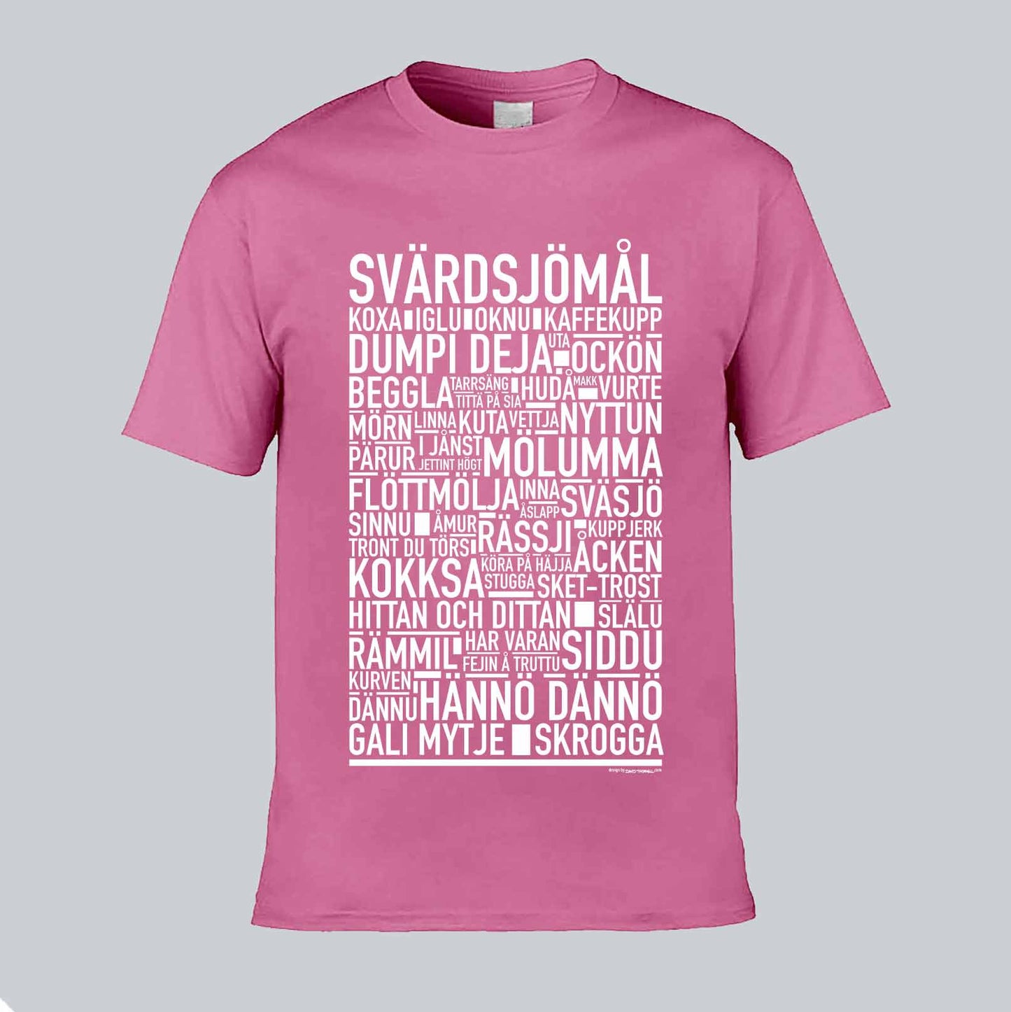 Svärdsjömål Dialekt Text T-shirt