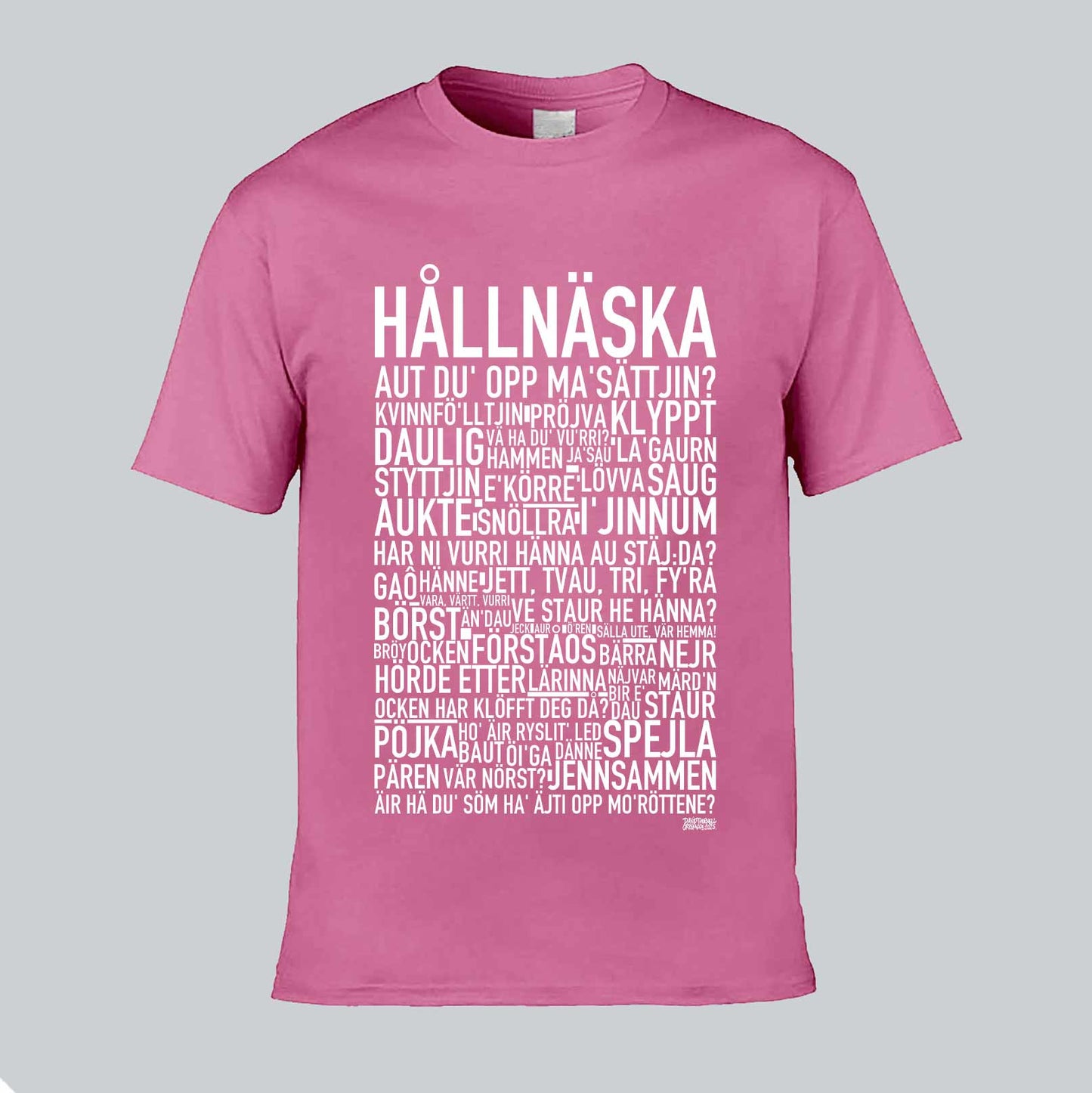 Hållnäska Dialekt Text T-shirt