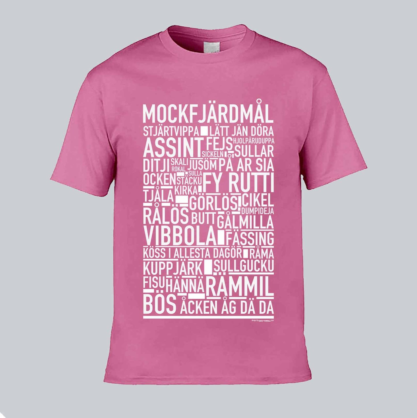 Mockfjärdsmål Dialekt Text T-shirt