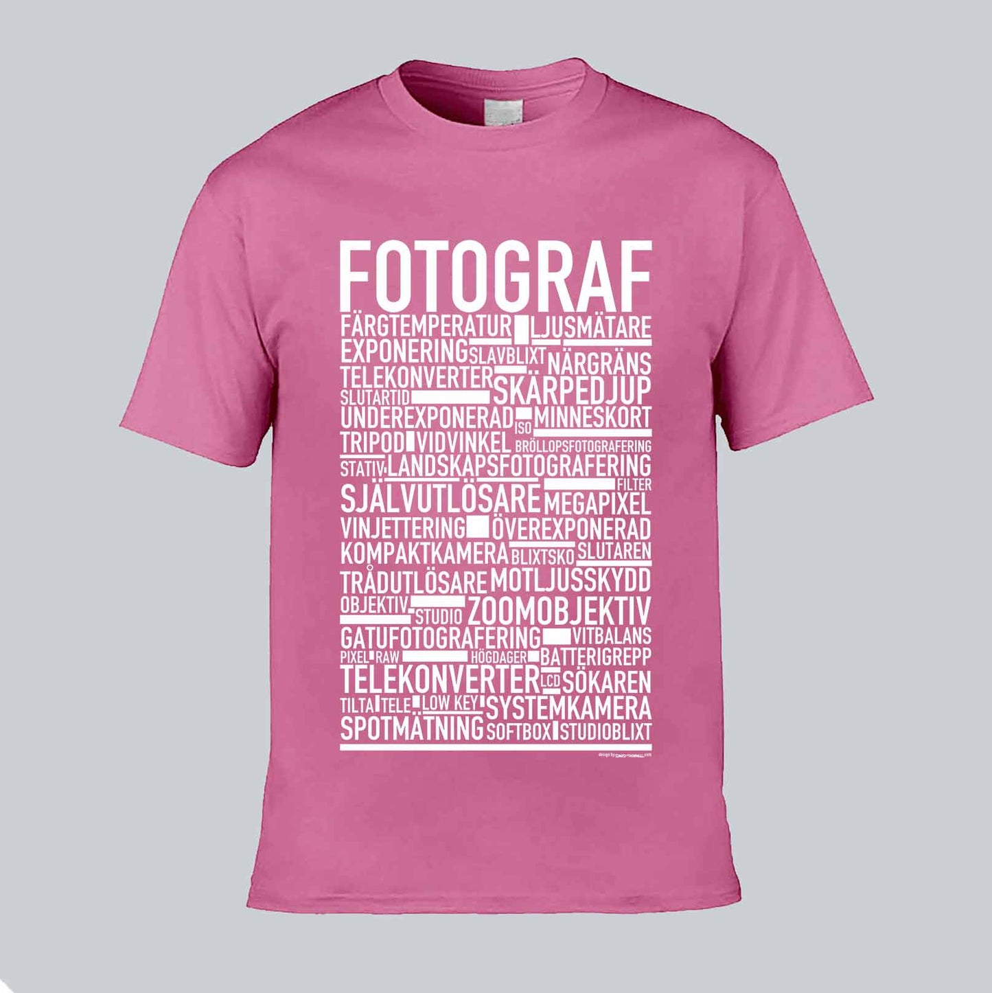Fotograf Text T-shirt