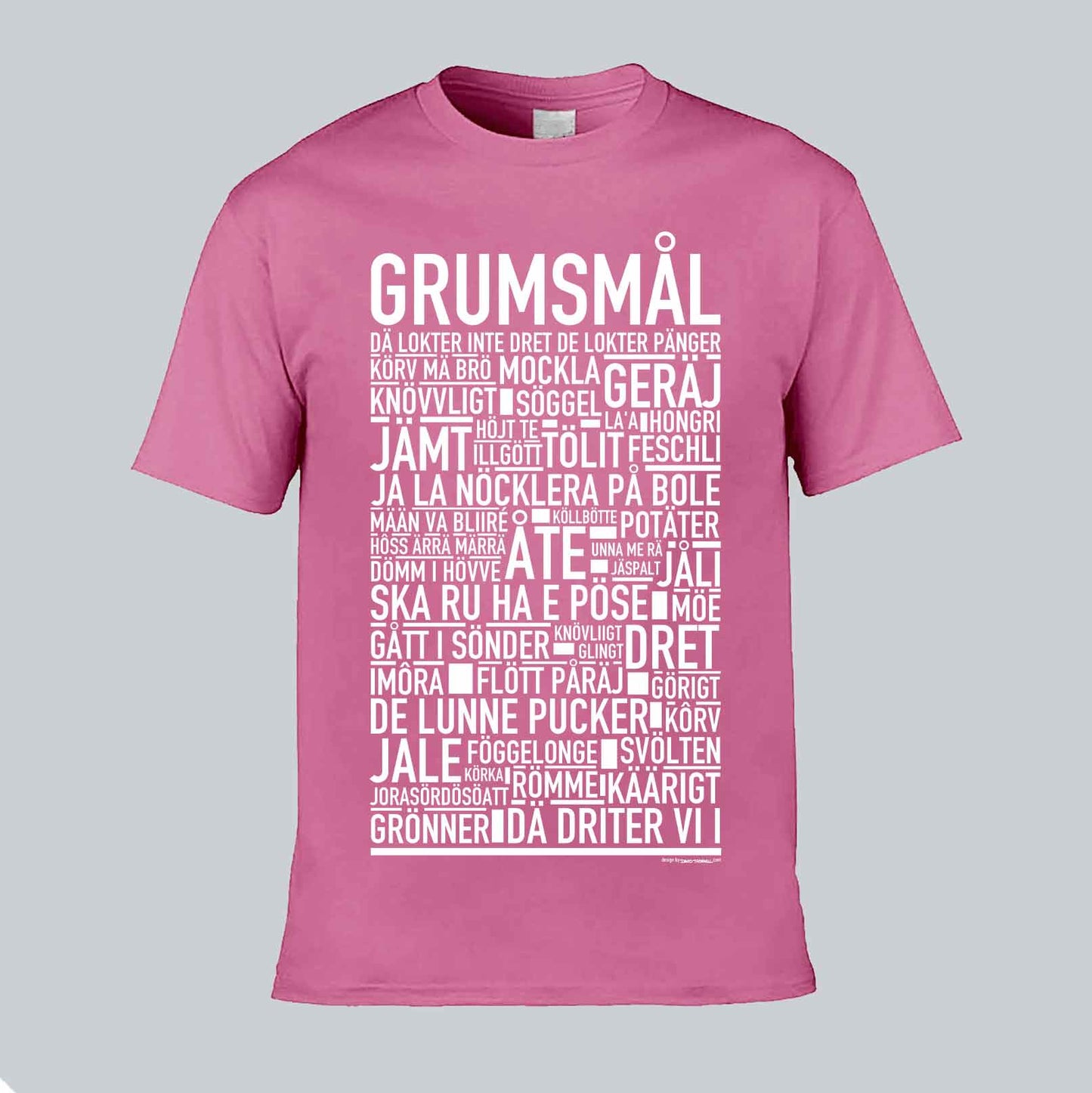 Grumsmål Dialekt Text T-shirt