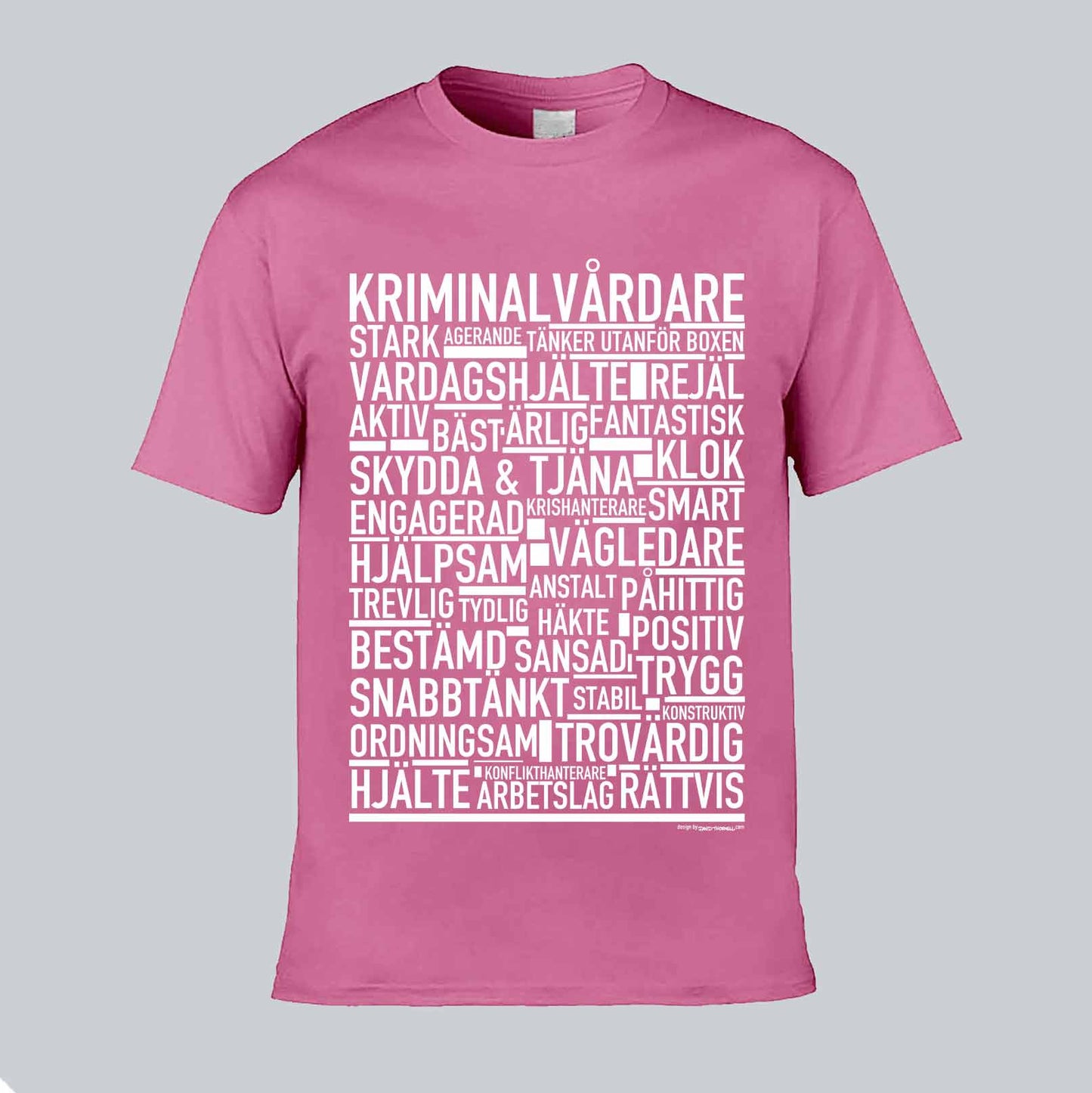 Kriminalvårdare Text T-shirt