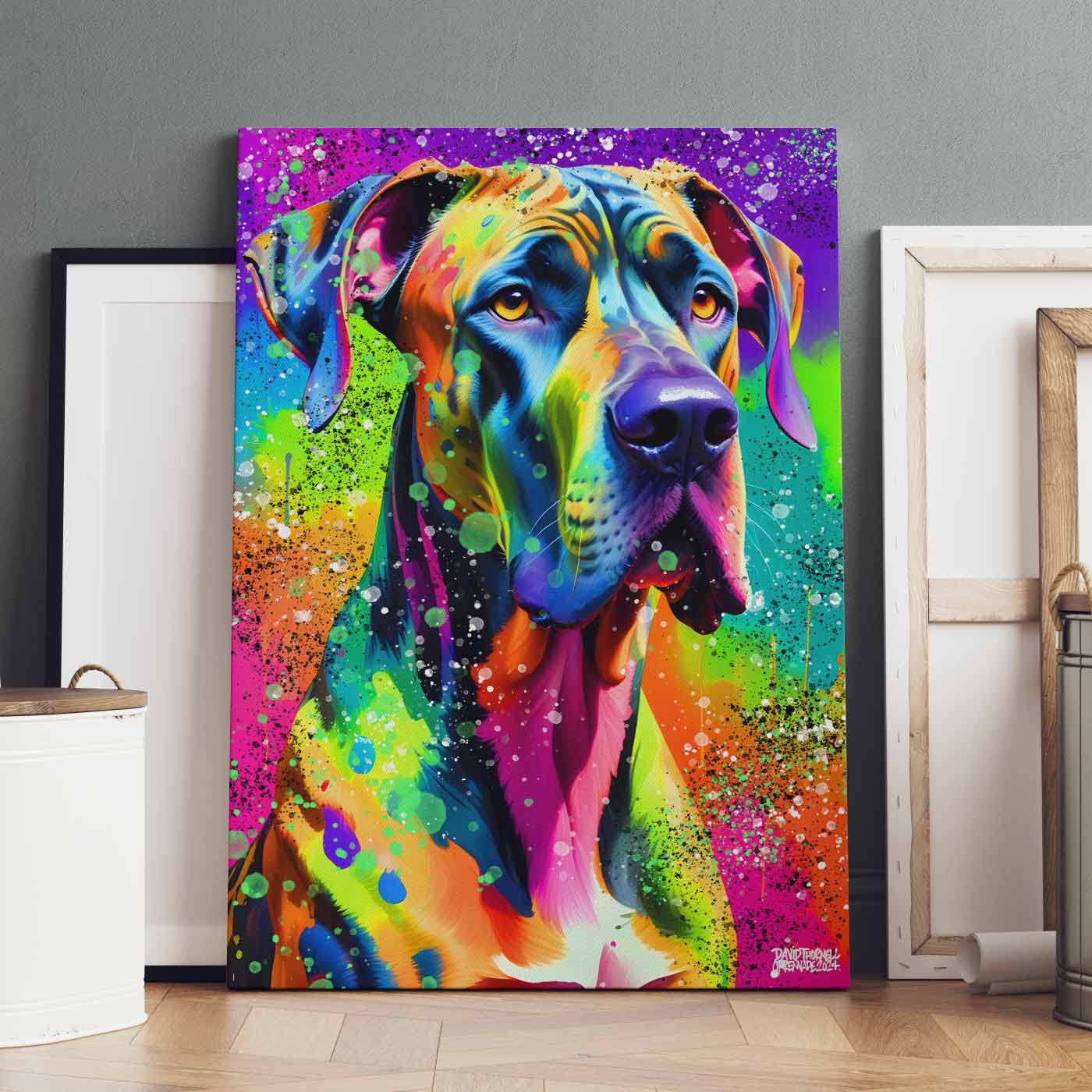 Grand Danois Canvas