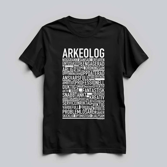 Arkeolog Text T-shirt