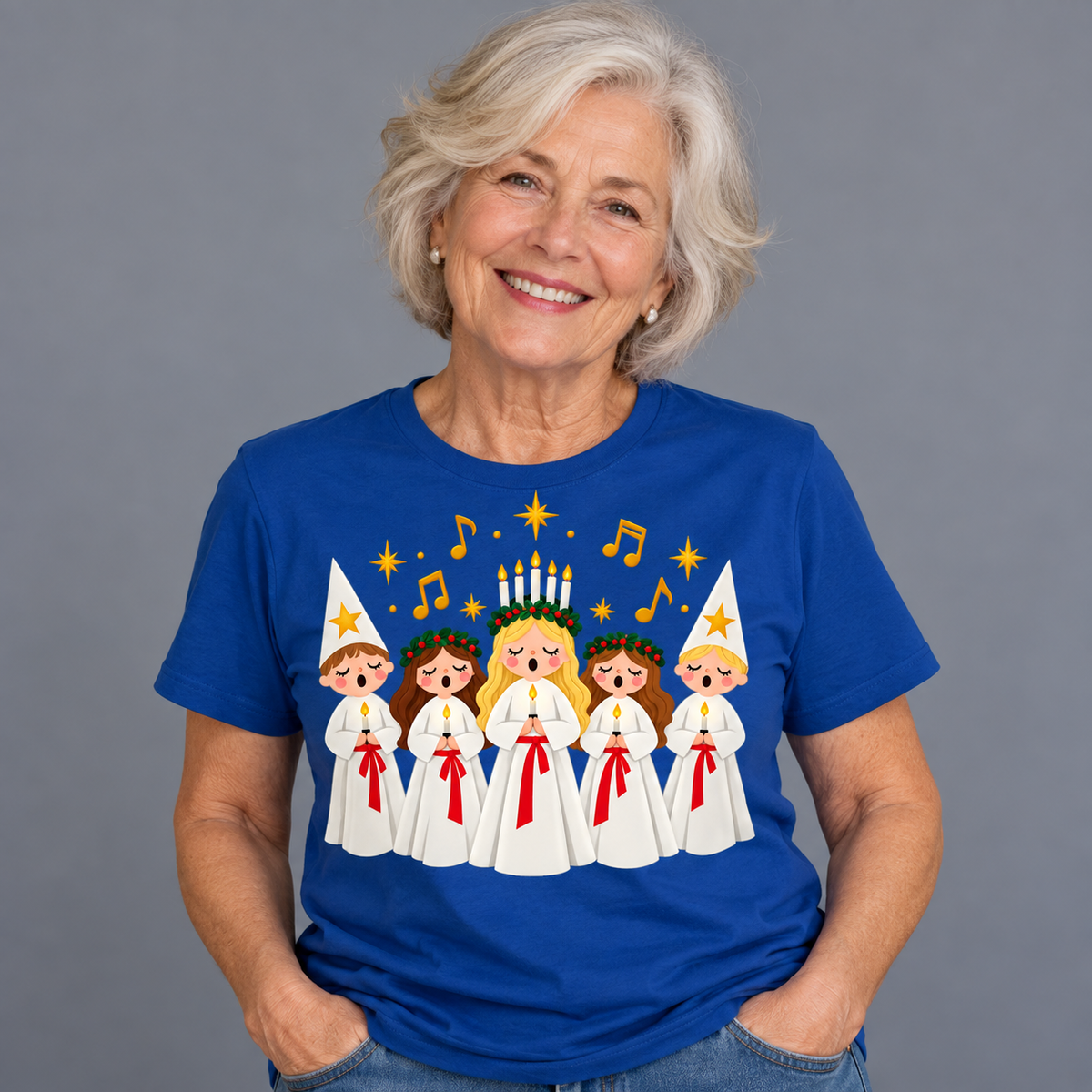 Vacker Luciakör T-shirt