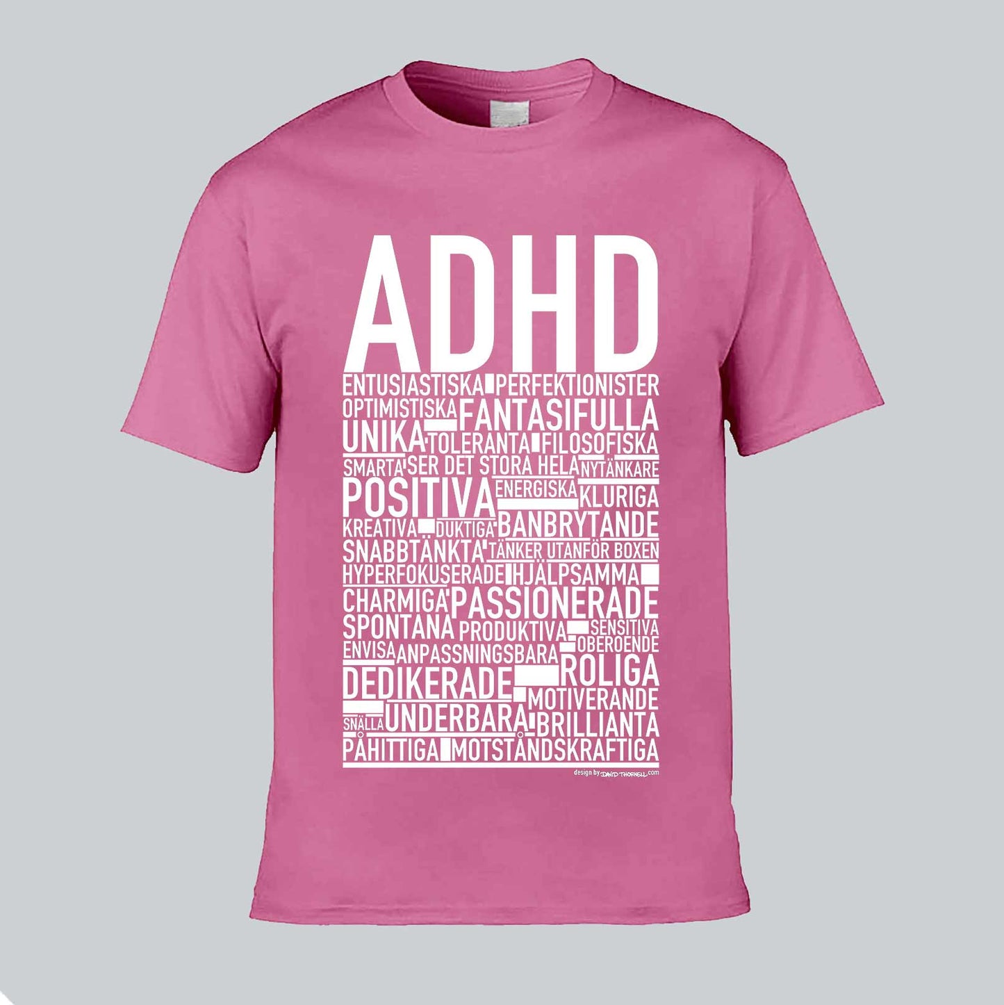 ADHD Text T-shirt