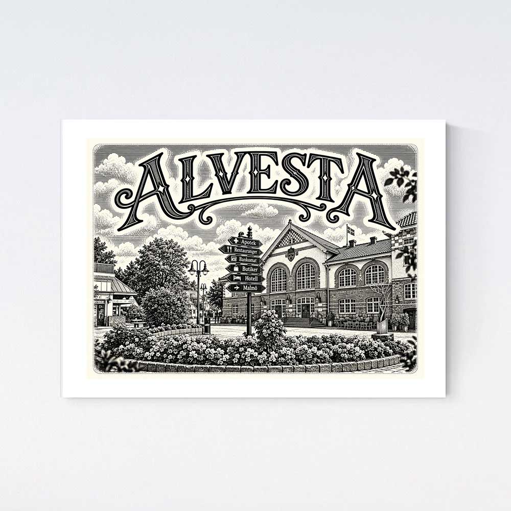 Alvesta Nostalgi Poster