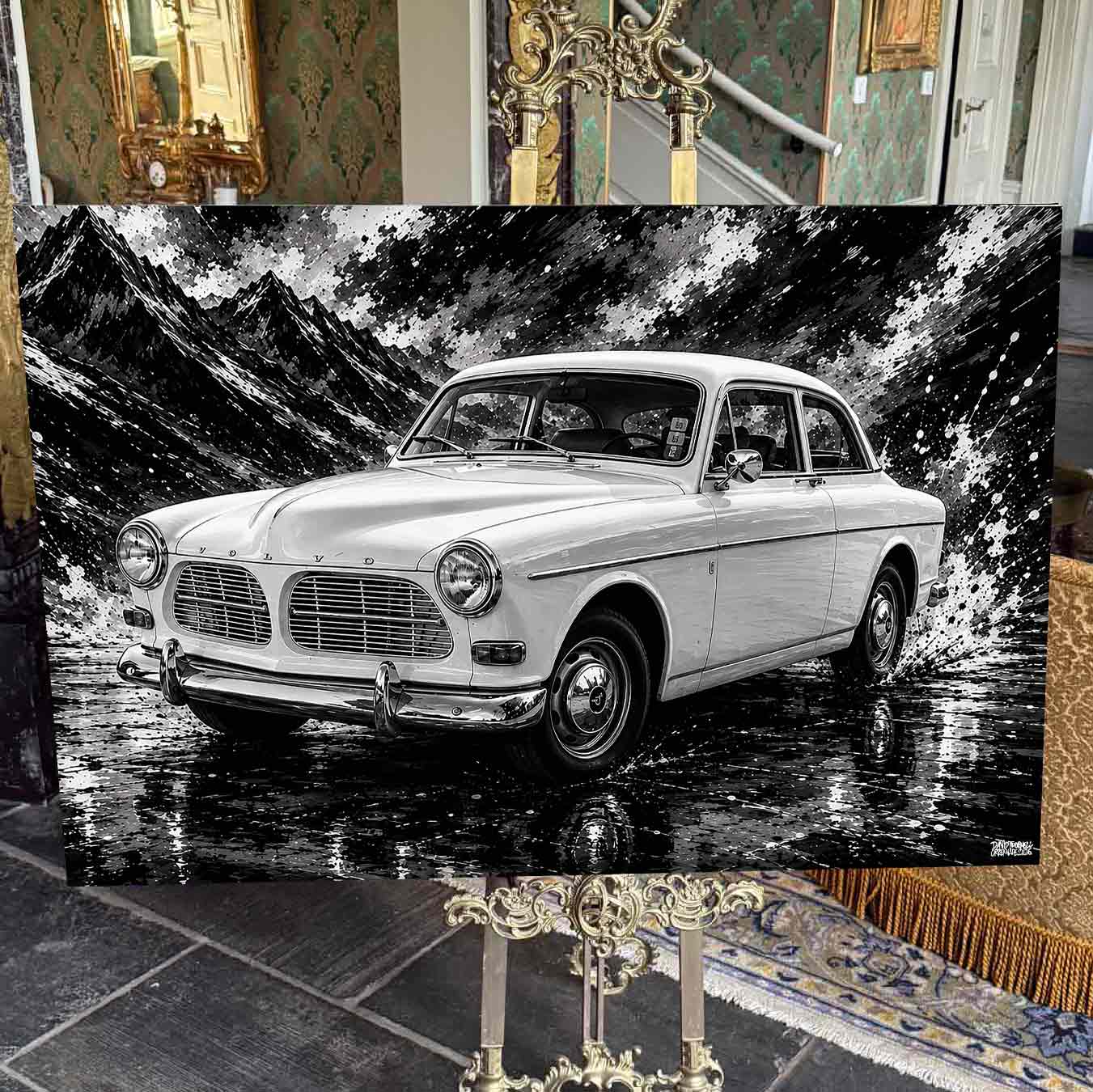 Volvo Amazon Canvas