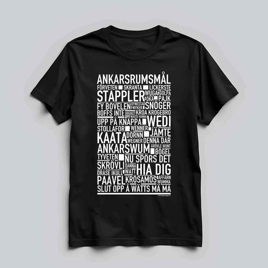 Ankarsrumsmål Dialekt Text T-shirt