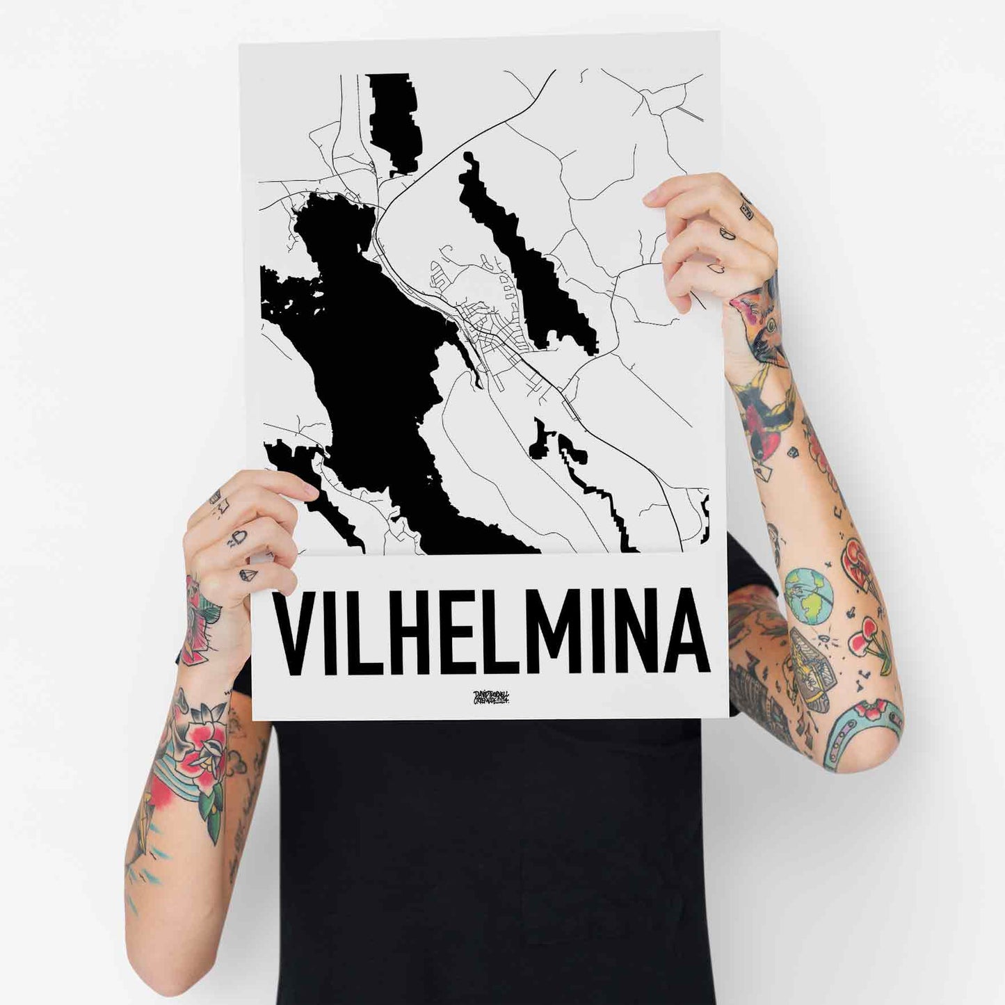 Vilhelmina Karta Poster