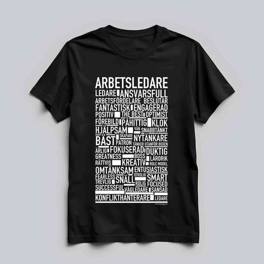 Arbetsledare Text T-shirt